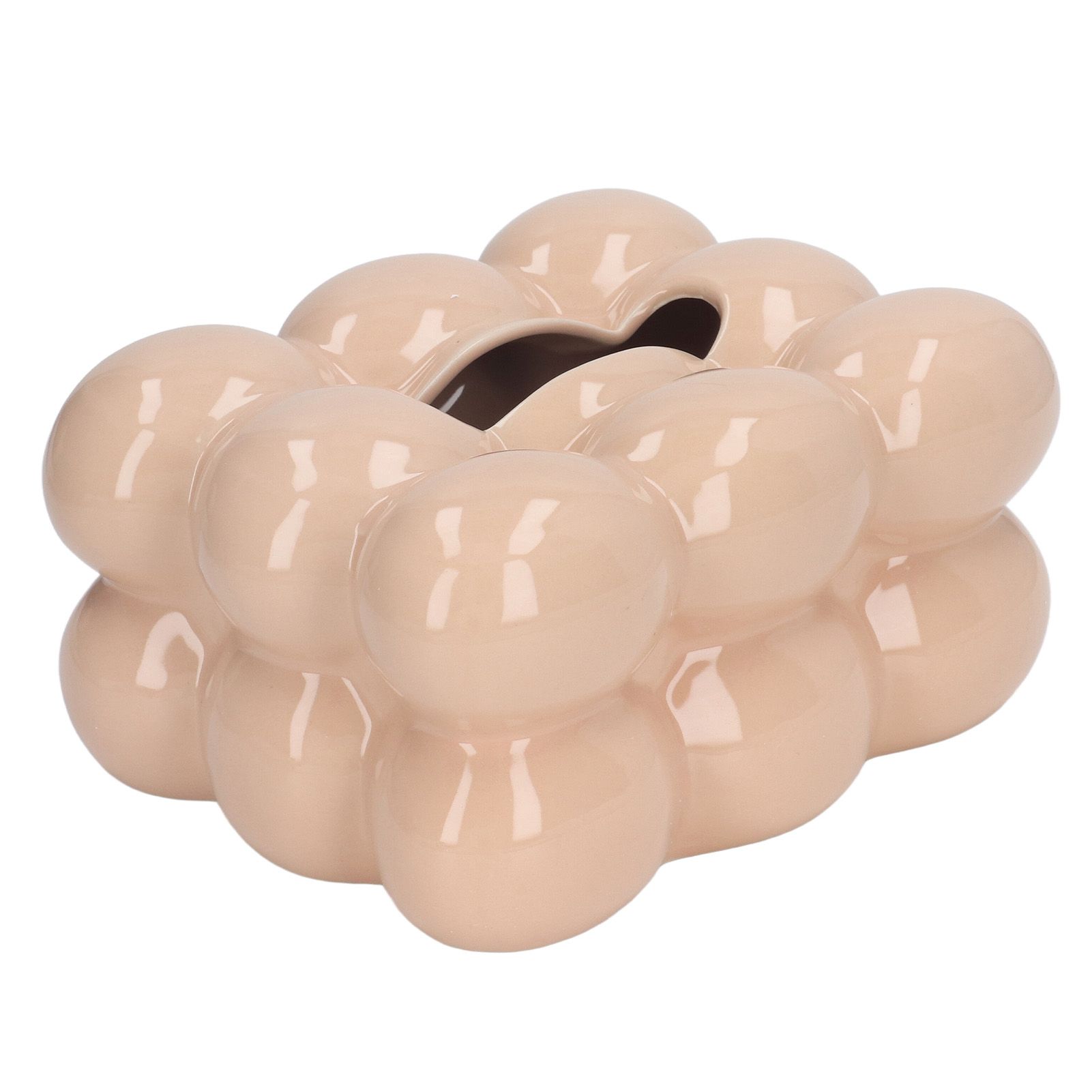 Electroplated Ceramic Tissue Box Case Holder Decorative Elegant Facial Tissue view 8