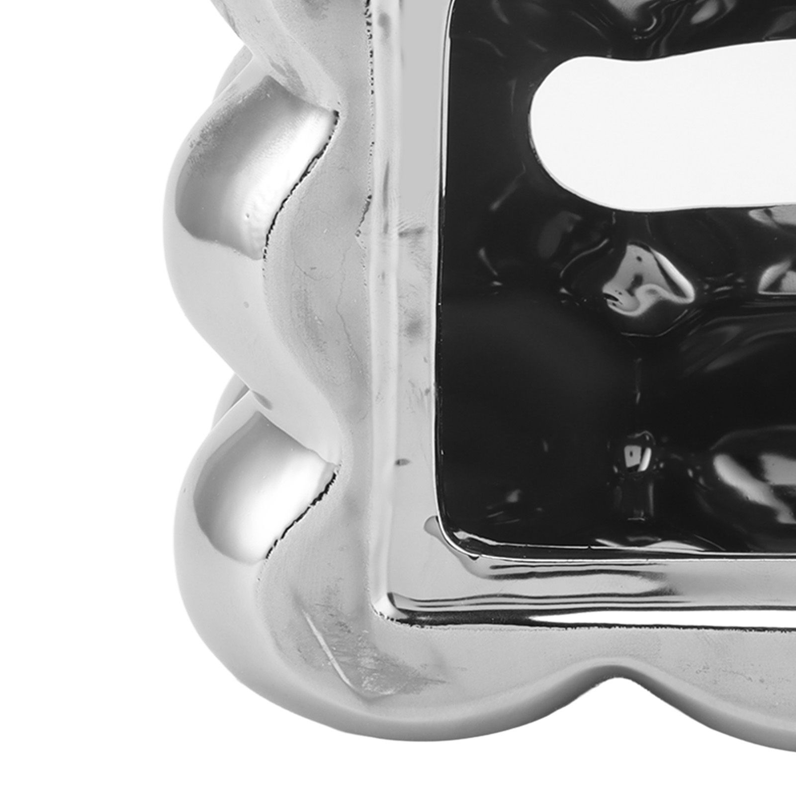 Electroplated Ceramic Tissue Box Case Holder Decorative Elegant Facial Tissue view 14