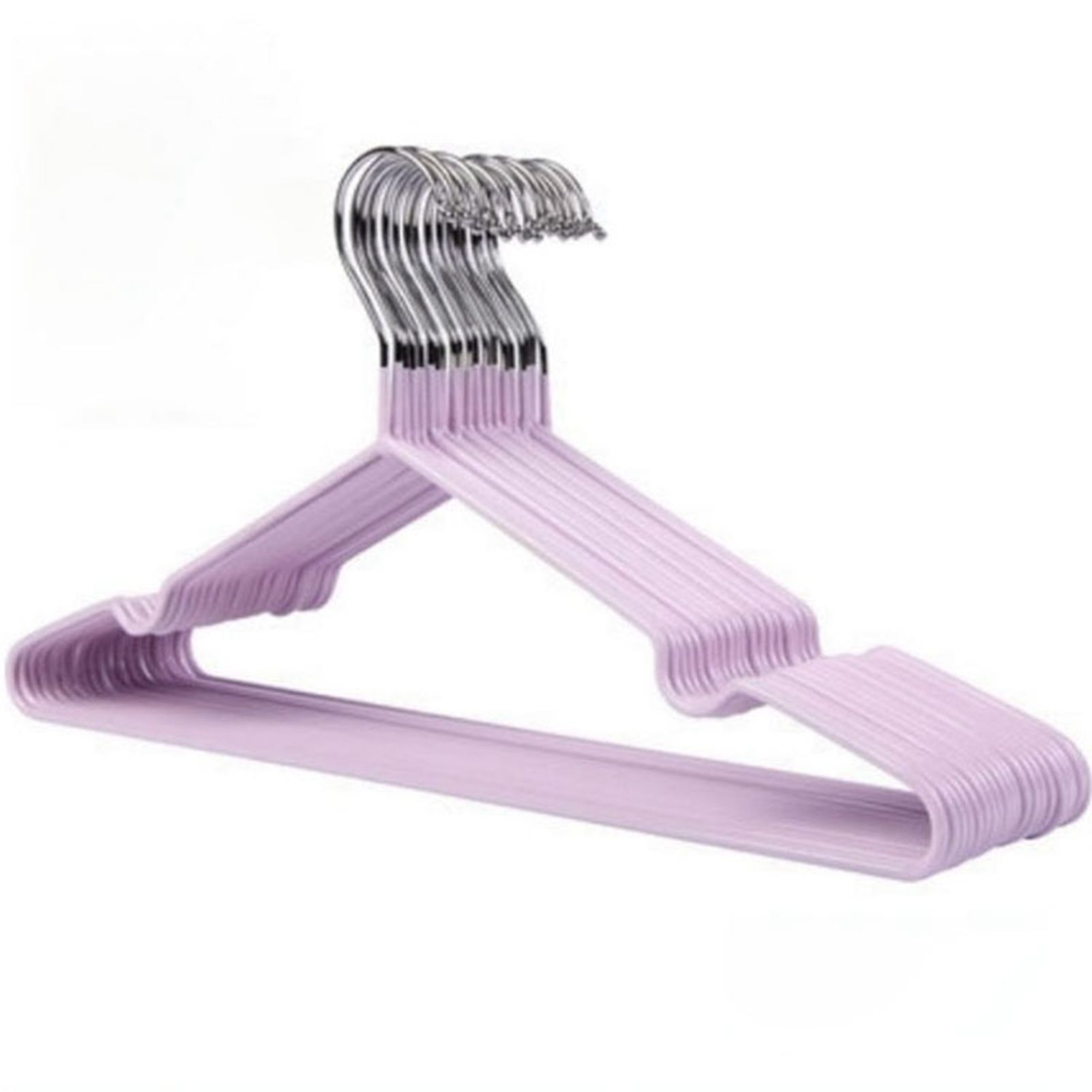 Clothes Hangers Prevent Slip Space Saving Heavy Duty Dry Wet Thick Clothes view 2