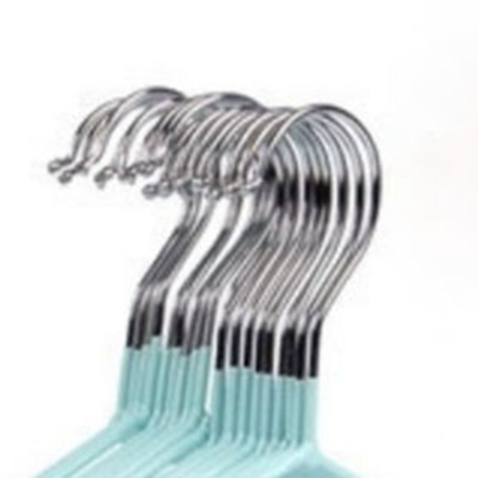 Clothes Hangers Prevent Slip Space Saving Heavy Duty Dry Wet Thick Clothes view 9