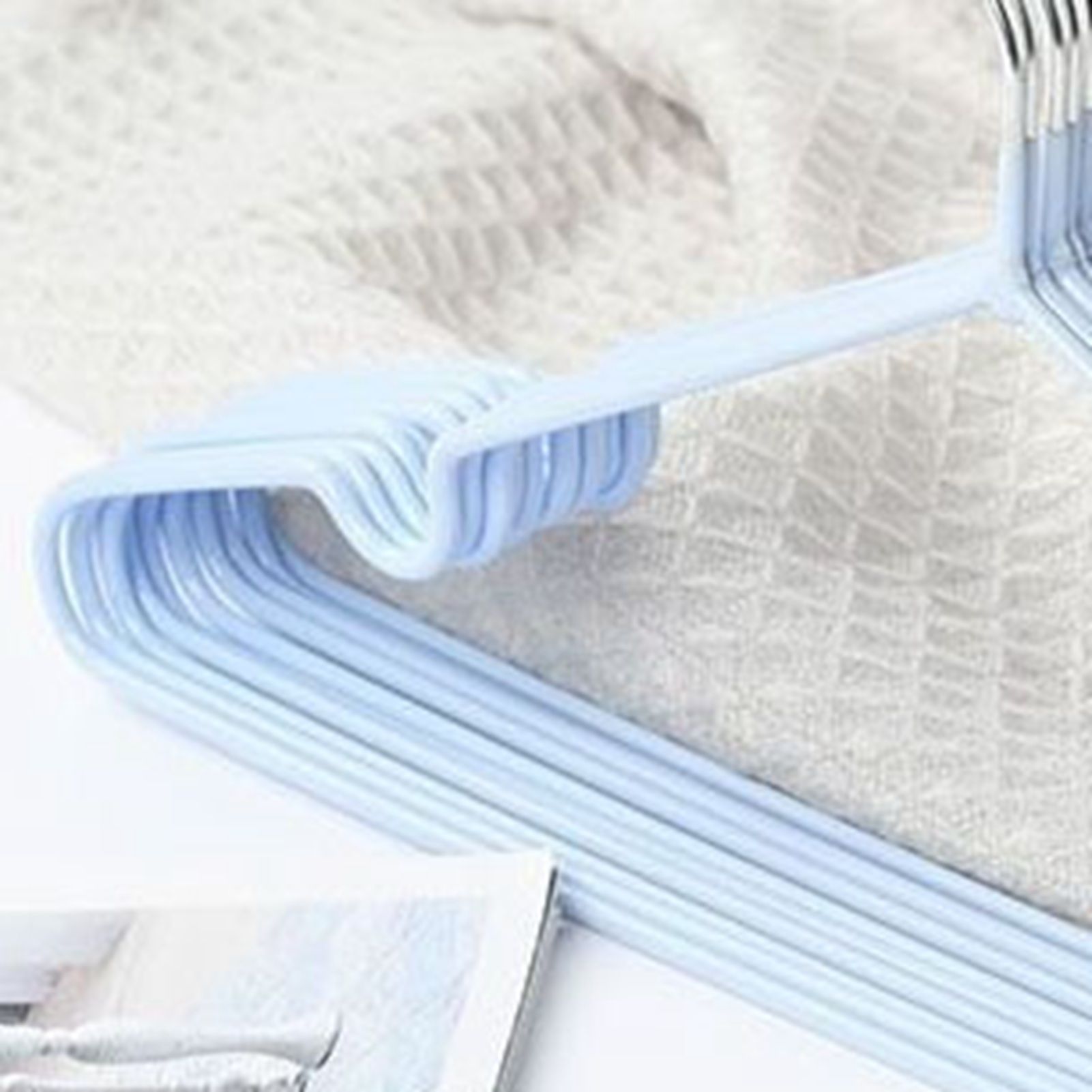 Clothes Hangers Prevent Slip Space Saving Heavy Duty Dry Wet Thick Clothes view 7