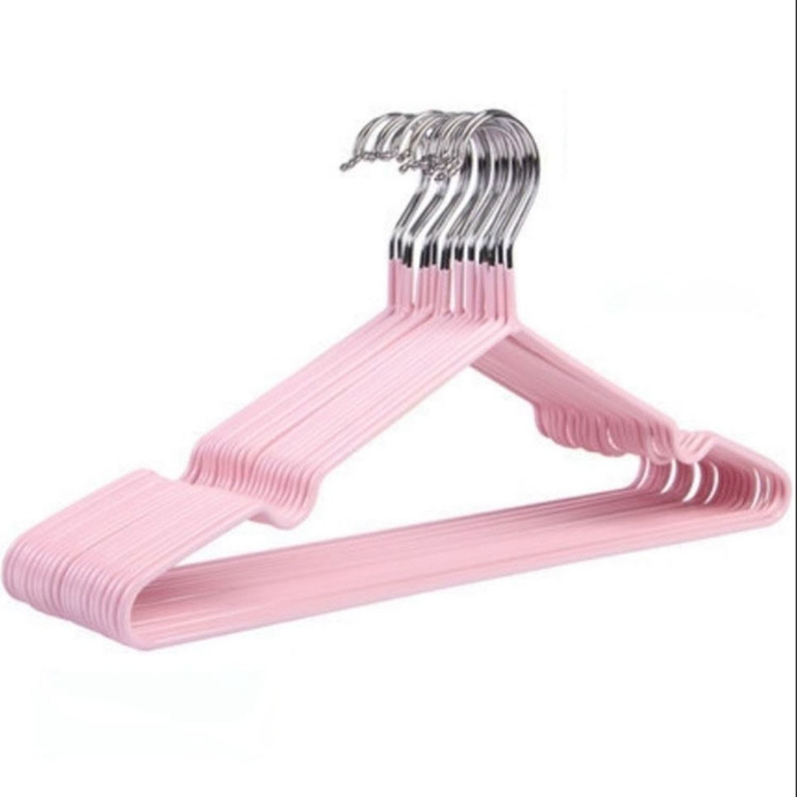 Clothes Hangers Prevent Slip Space Saving Heavy Duty Dry Wet Thick Clothes
