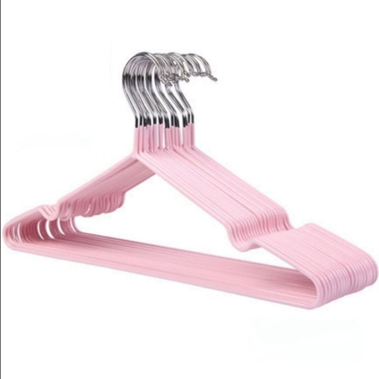 Clothes Hangers Prevent Slip Space Saving Heavy Duty Dry Wet Thick Clothes view 2