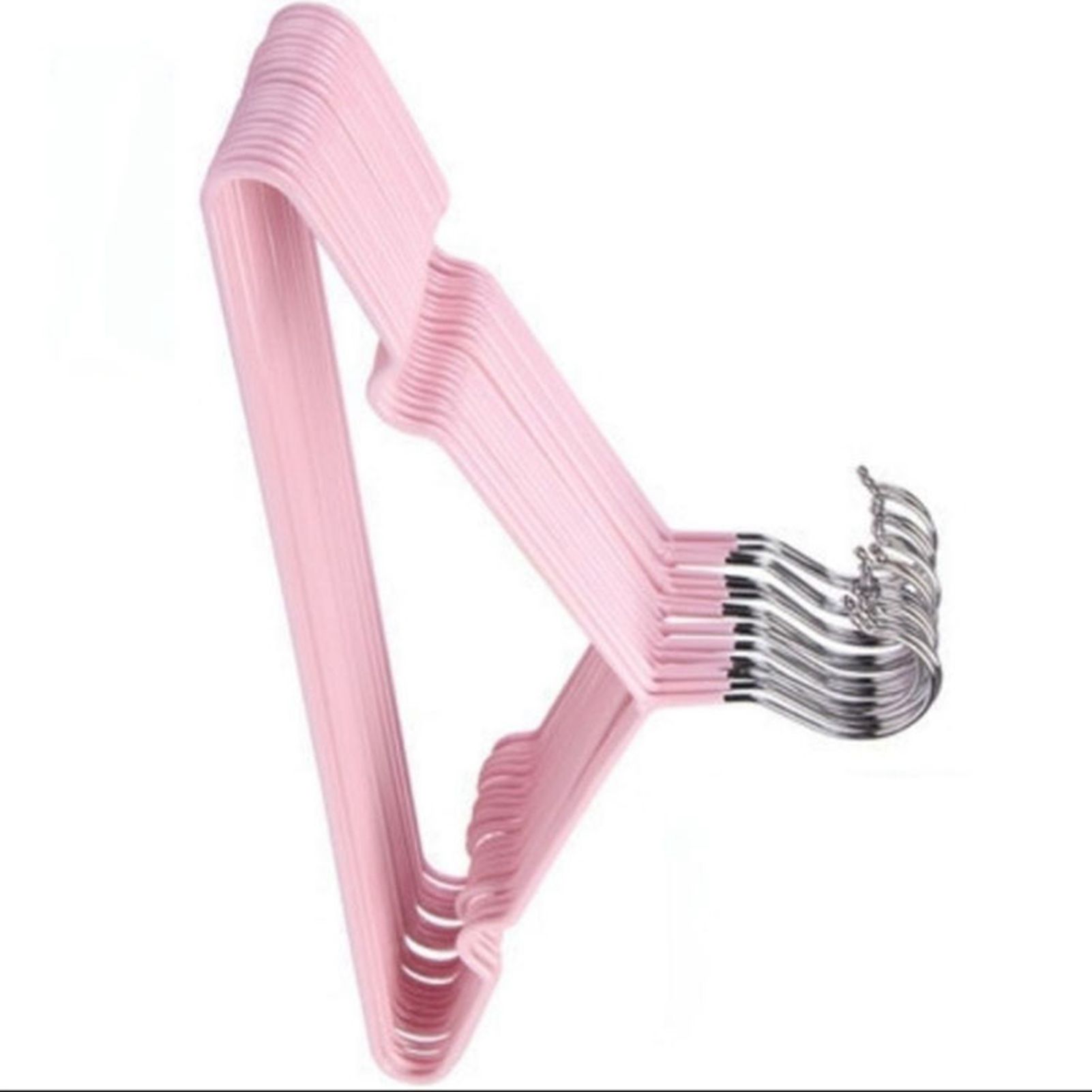Clothes Hangers Prevent Slip Space Saving Heavy Duty Dry Wet Thick Clothes view 4