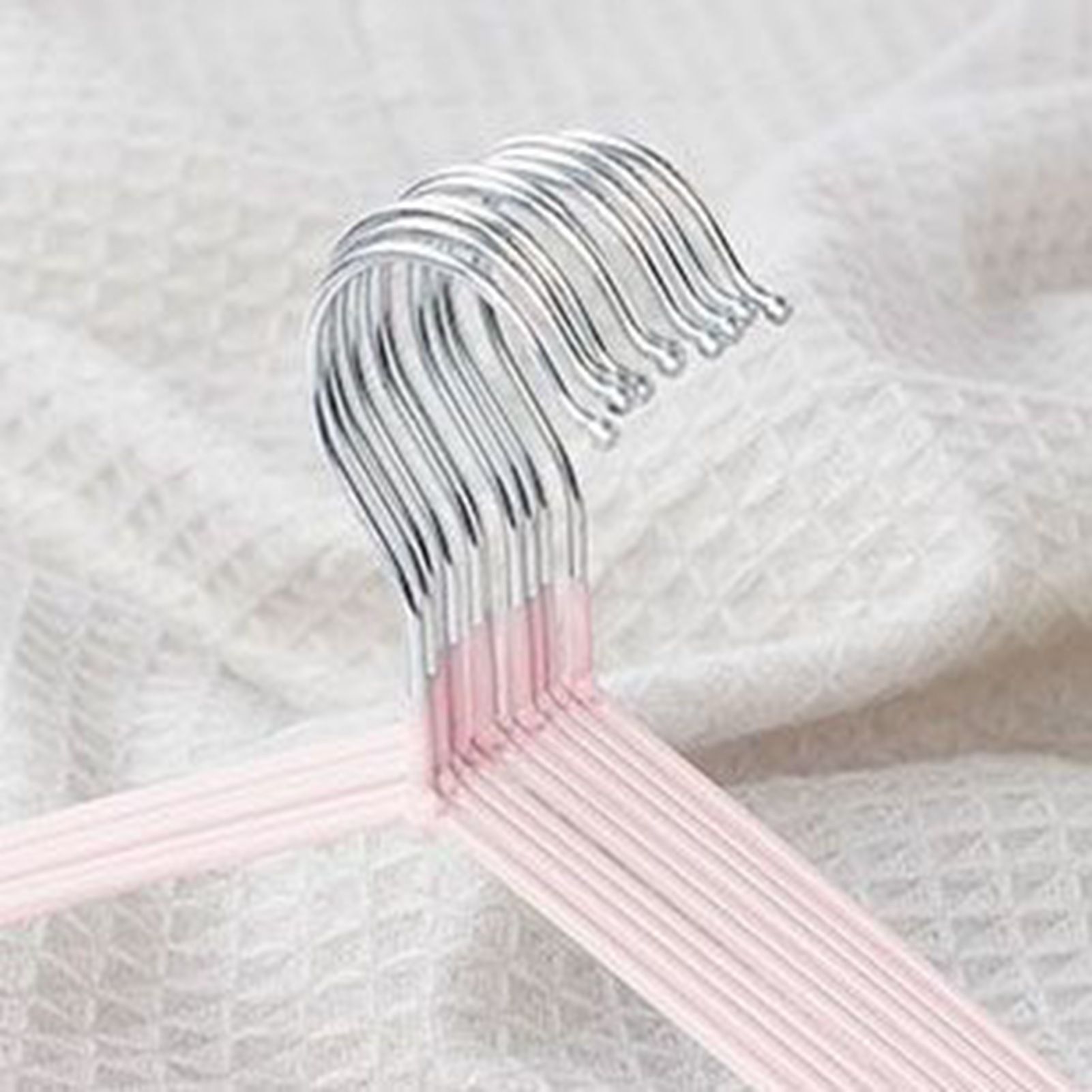 Clothes Hangers Prevent Slip Space Saving Heavy Duty Dry Wet Thick Clothes view 8