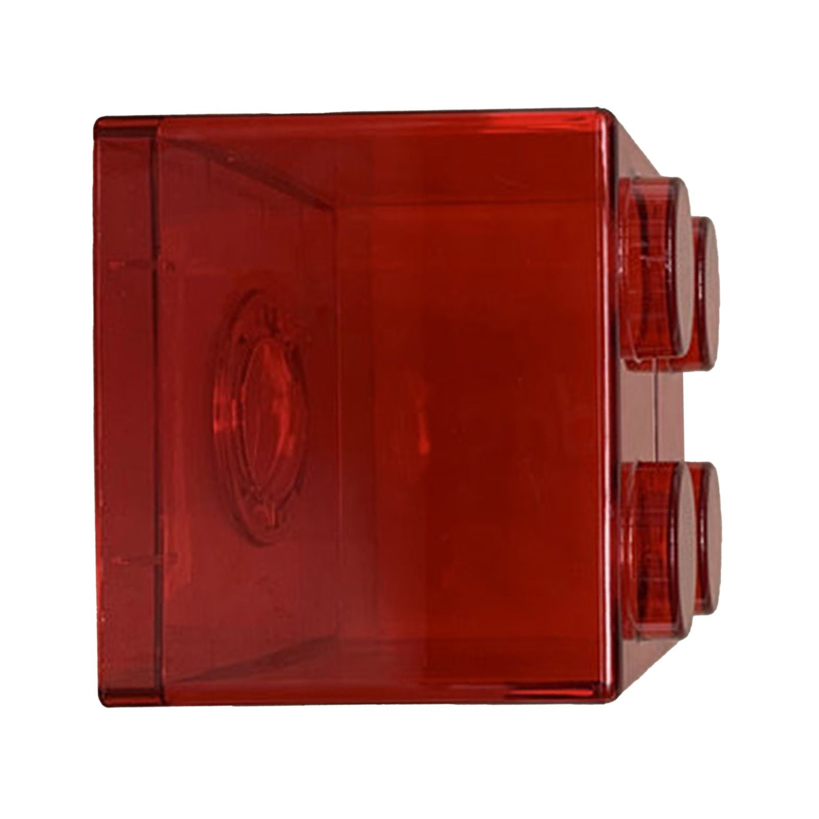 Clear Money Saving Bank Building Block Design Rectangular Transparent Coin view 8