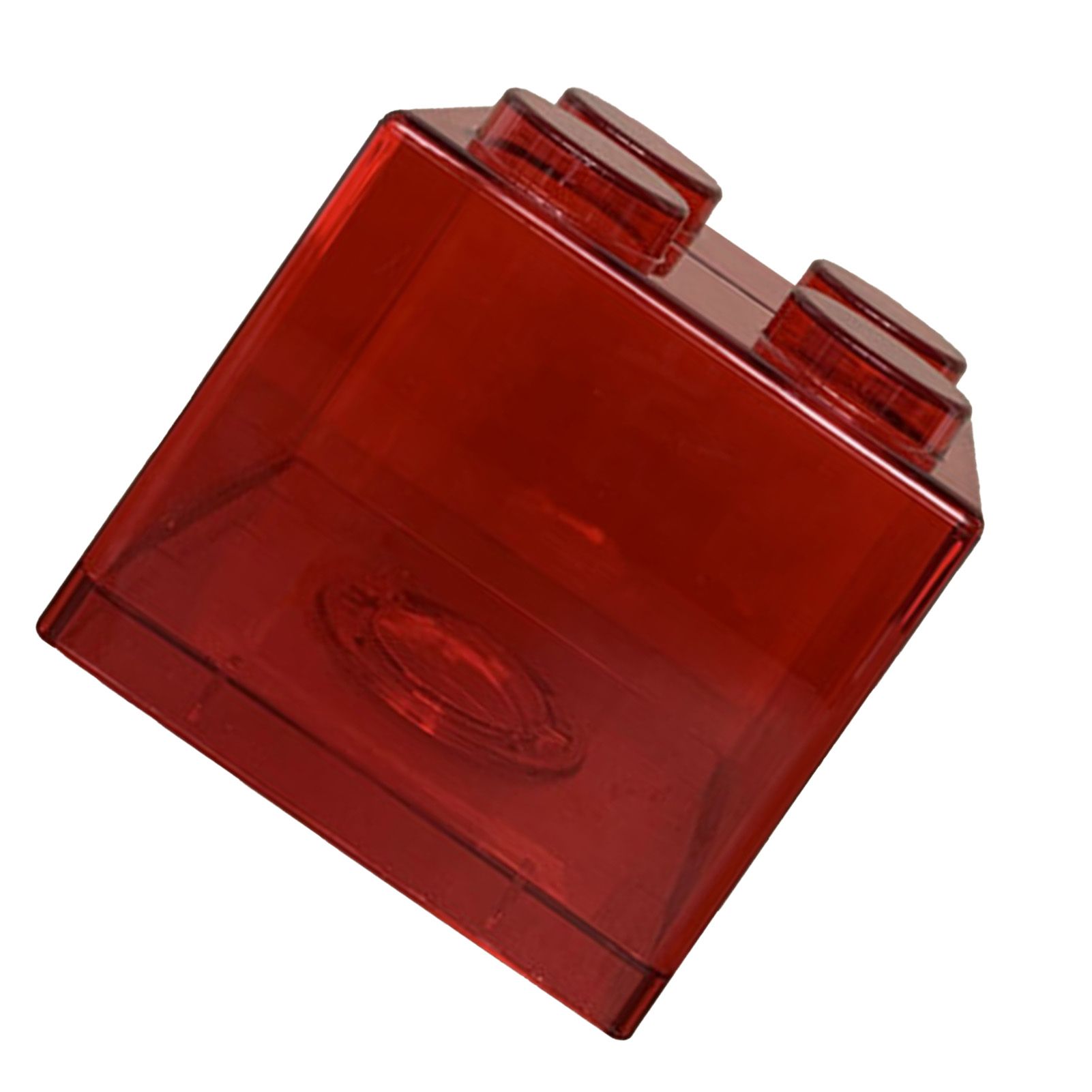 Clear Money Saving Bank Building Block Design Rectangular Transparent Coin view 9
