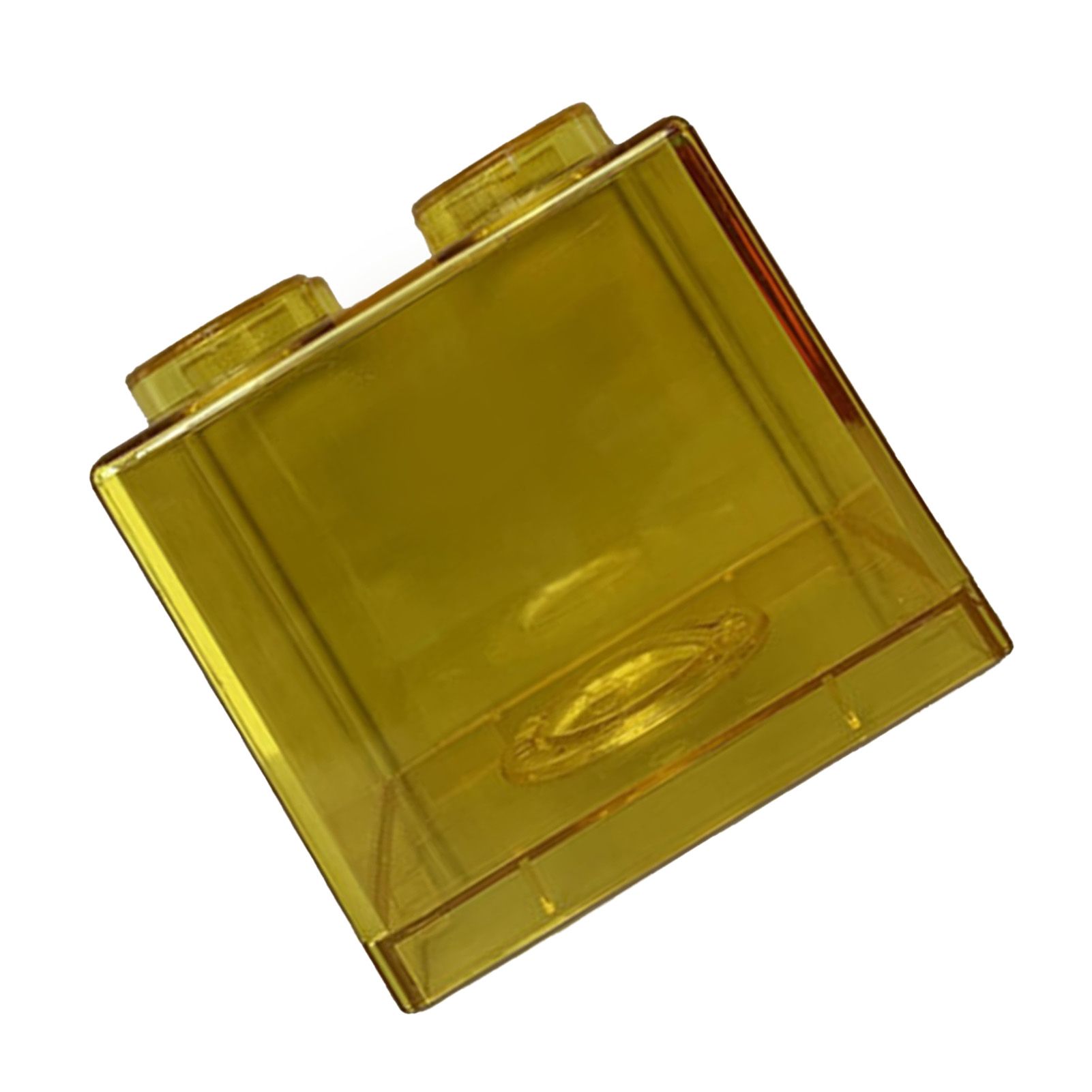 Clear Money Saving Bank Building Block Design Rectangular Transparent Coin view 10
