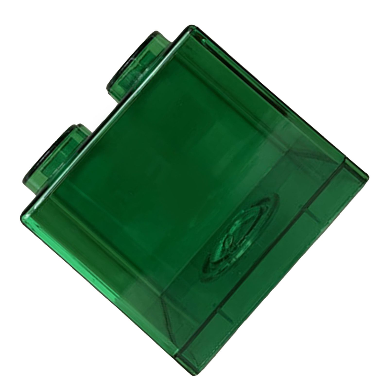 Clear Money Saving Bank Building Block Design Rectangular Transparent Coin view 7