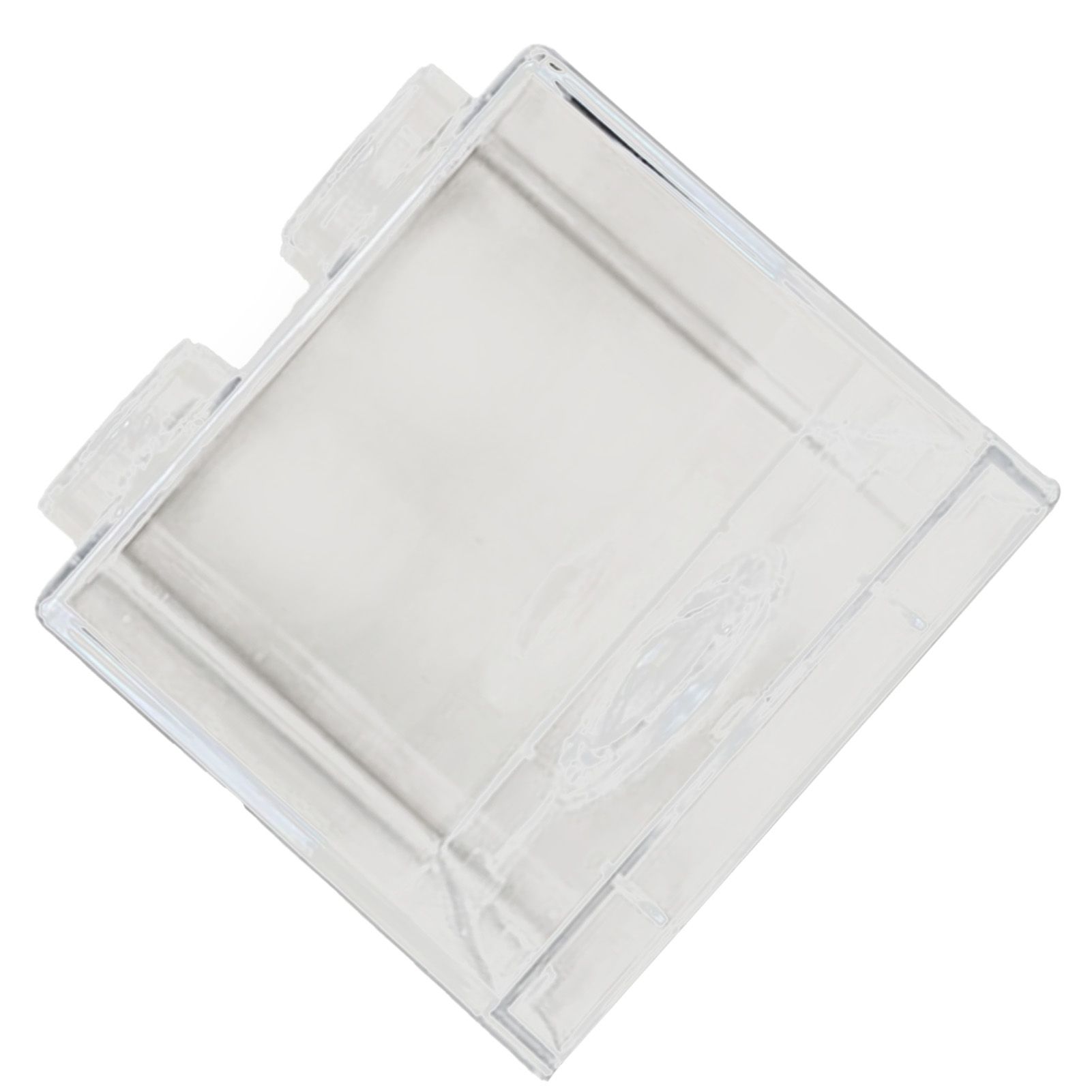 Clear Money Saving Bank Building Block Design Rectangular Transparent Coin view 7