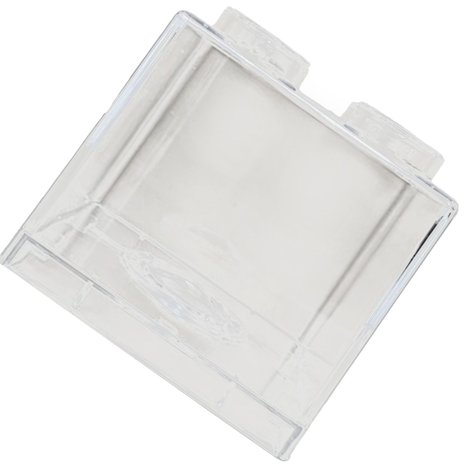 Clear Money Saving Bank Building Block Design Rectangular Transparent Coin view 10