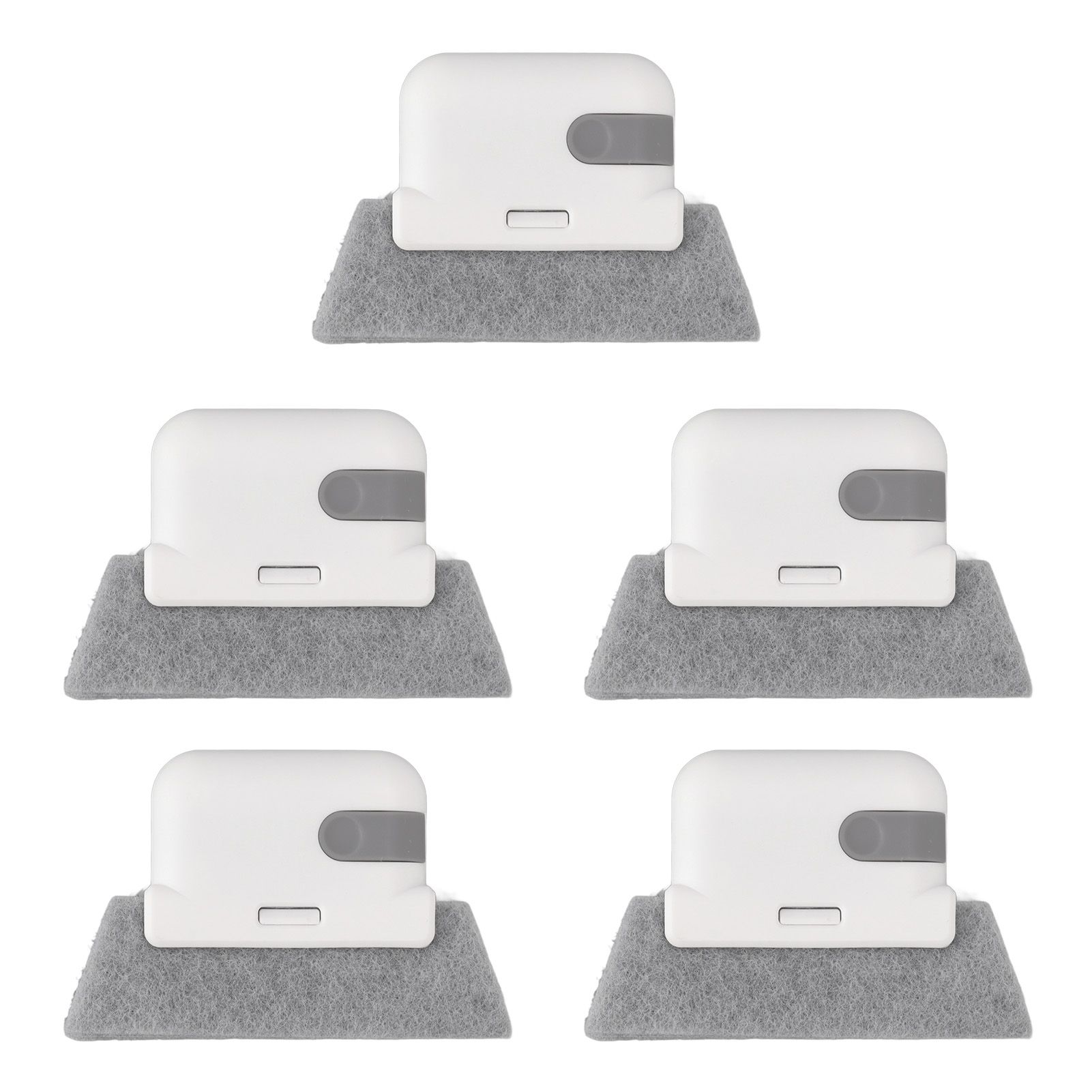 5Pcs Window Track Cleaning Brush Detachable Window Groove Gap Cleaning Brush