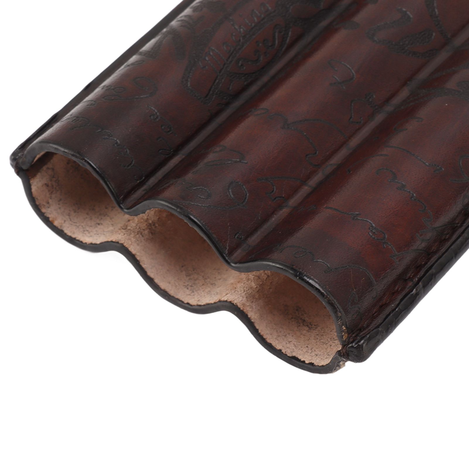 Leather Cigar Holder Travel Portable Soft Touch Elegant Breathable Cigar Case view 15