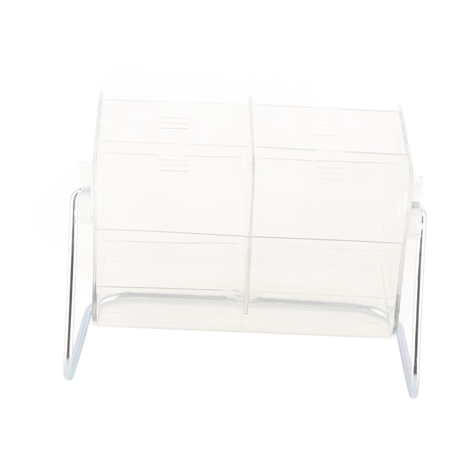 Clear Plastic Remote Control Holder Desk Organizer Transparent Mobile Phone