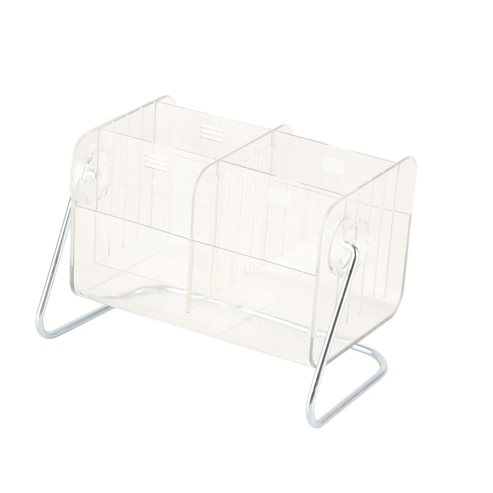 Clear Plastic Remote Control Holder Desk Organizer Transparent Mobile Phone view 4