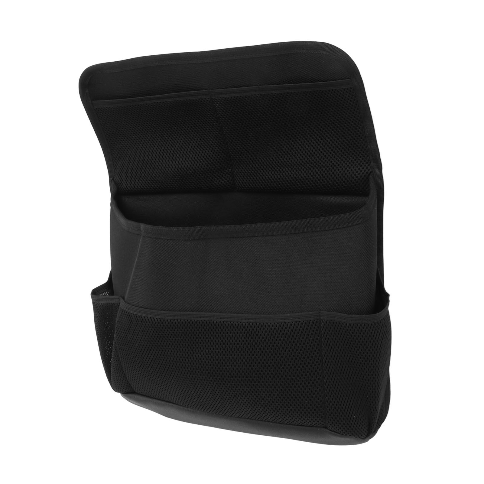Car Back Seat Storage Bag with Strap Oxford Cloth PU Leather Muti Pocket Auto view 3
