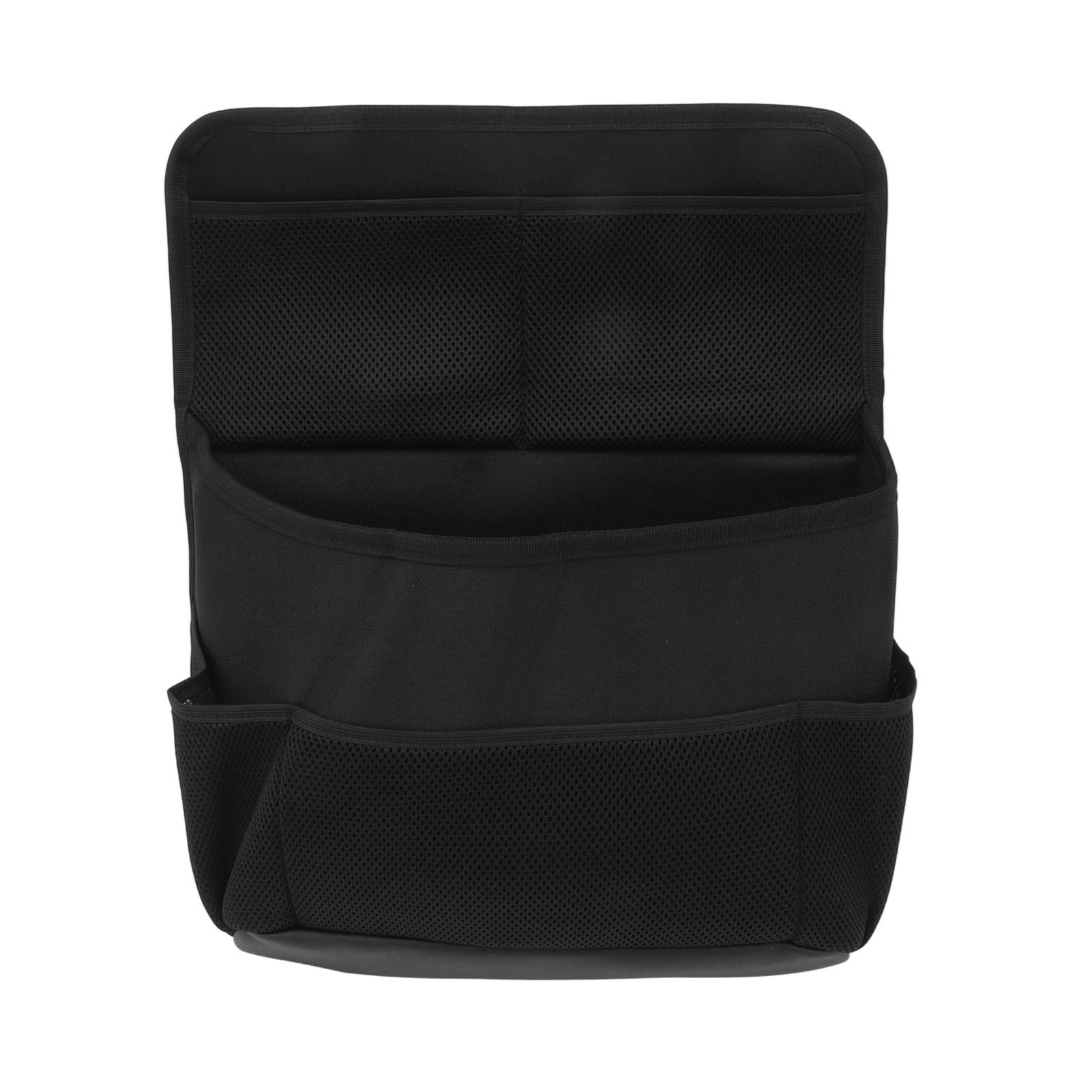 Car Back Seat Storage Bag with Strap Oxford Cloth PU Leather Muti Pocket Auto view 4
