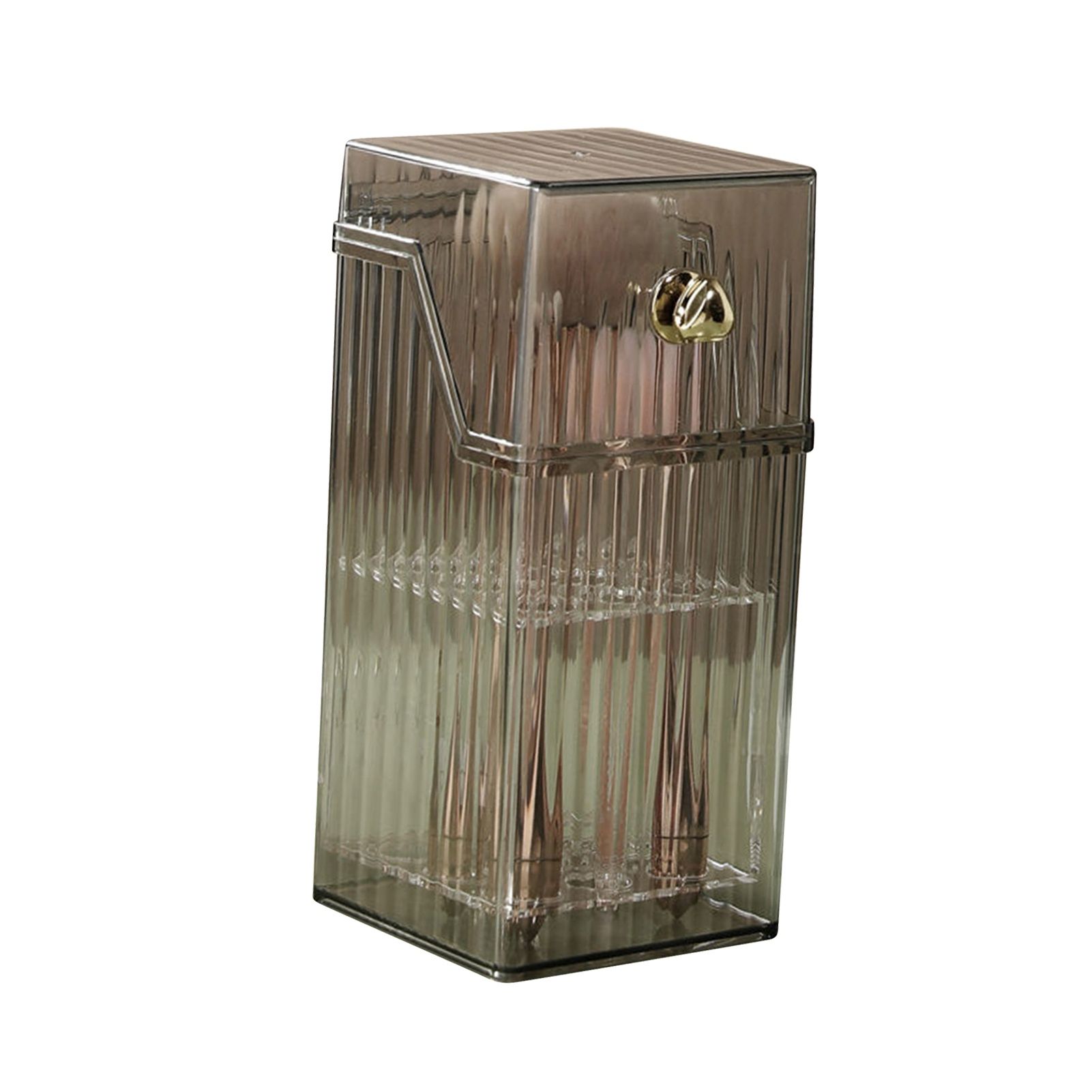 Cosmetic Brush Storage Box Luxurious Makeup Organizer Light Luxury Makeup view 2