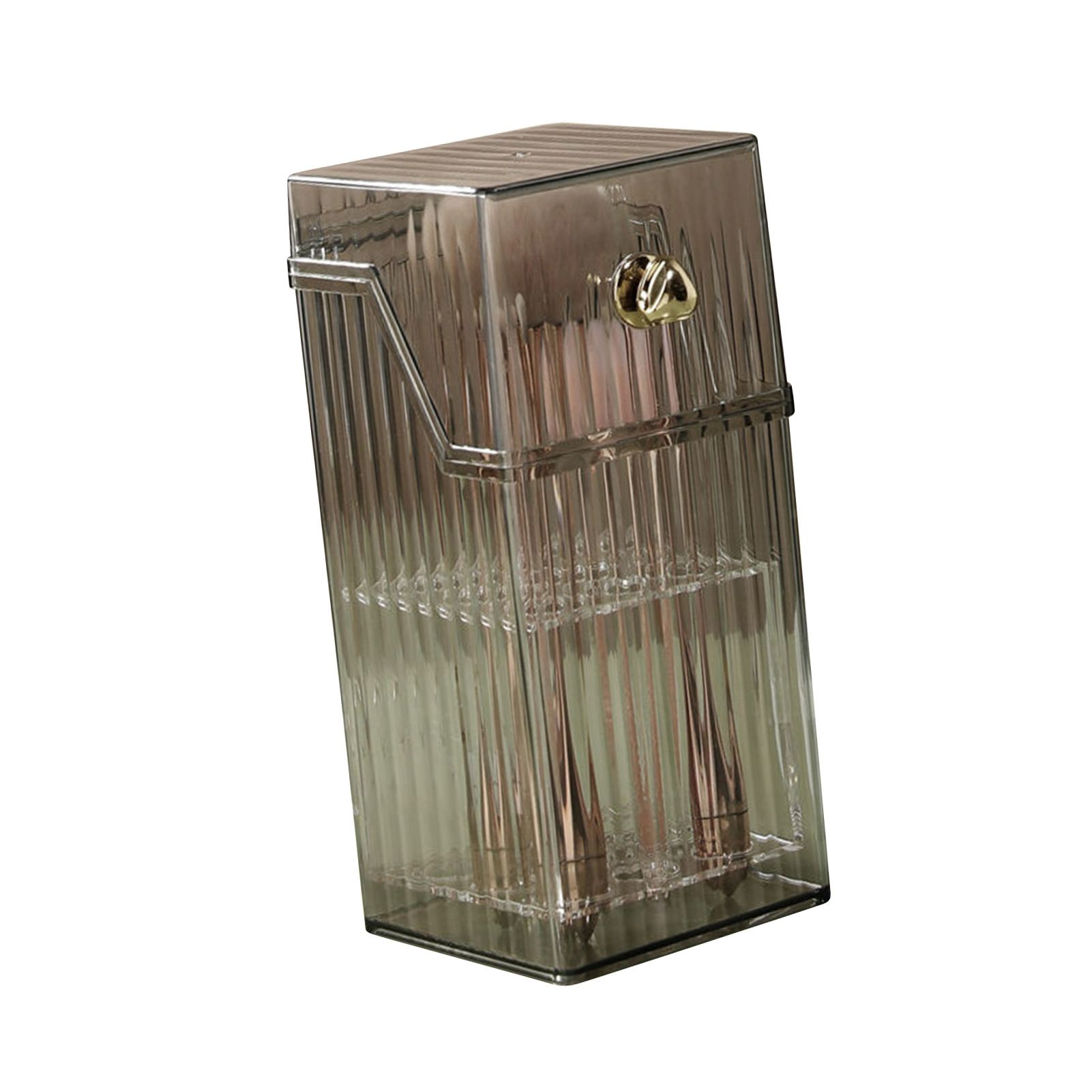Cosmetic Brush Storage Box Luxurious Makeup Organizer Light Luxury Makeup view 4