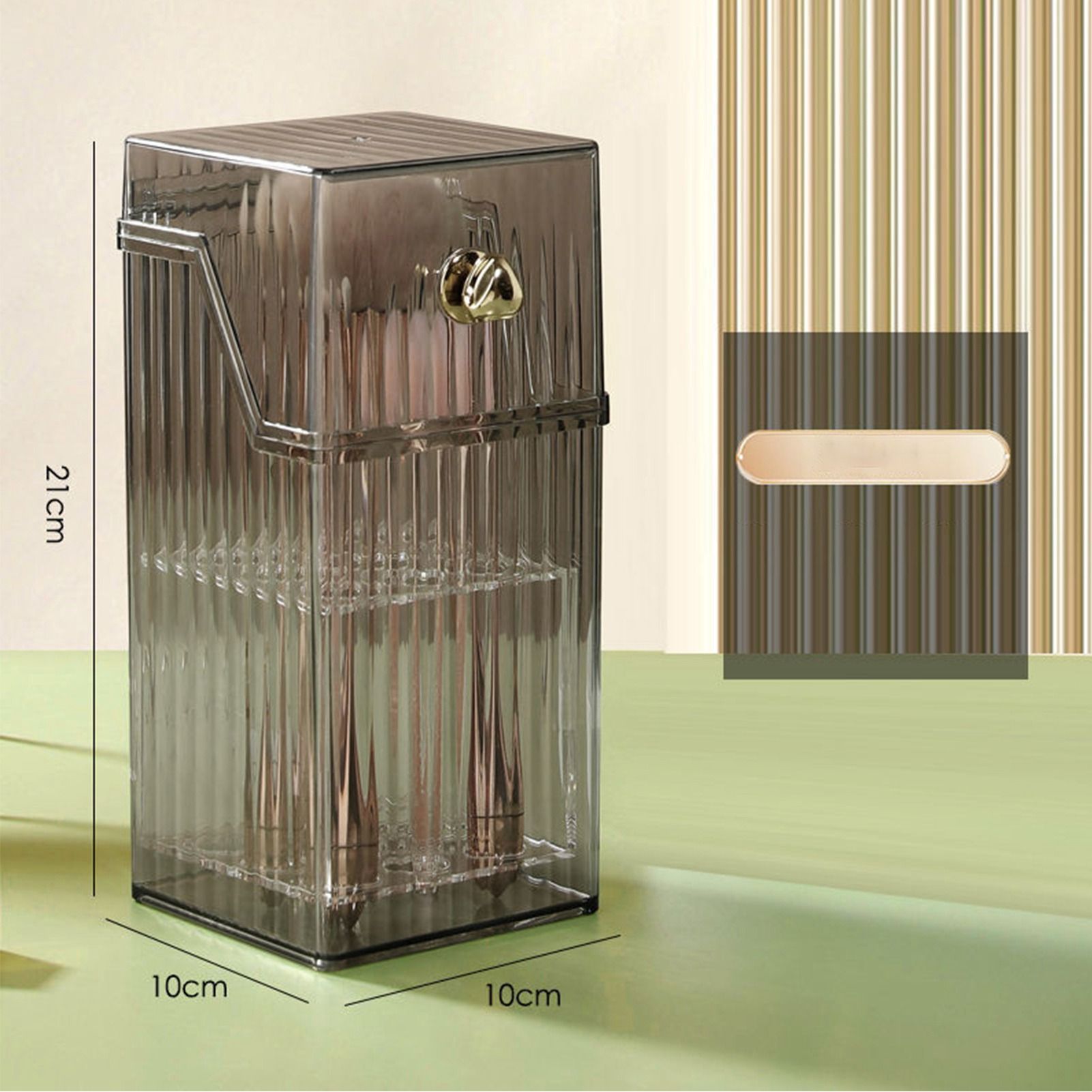Cosmetic Brush Storage Box Luxurious Makeup Organizer Light Luxury Makeup view 10