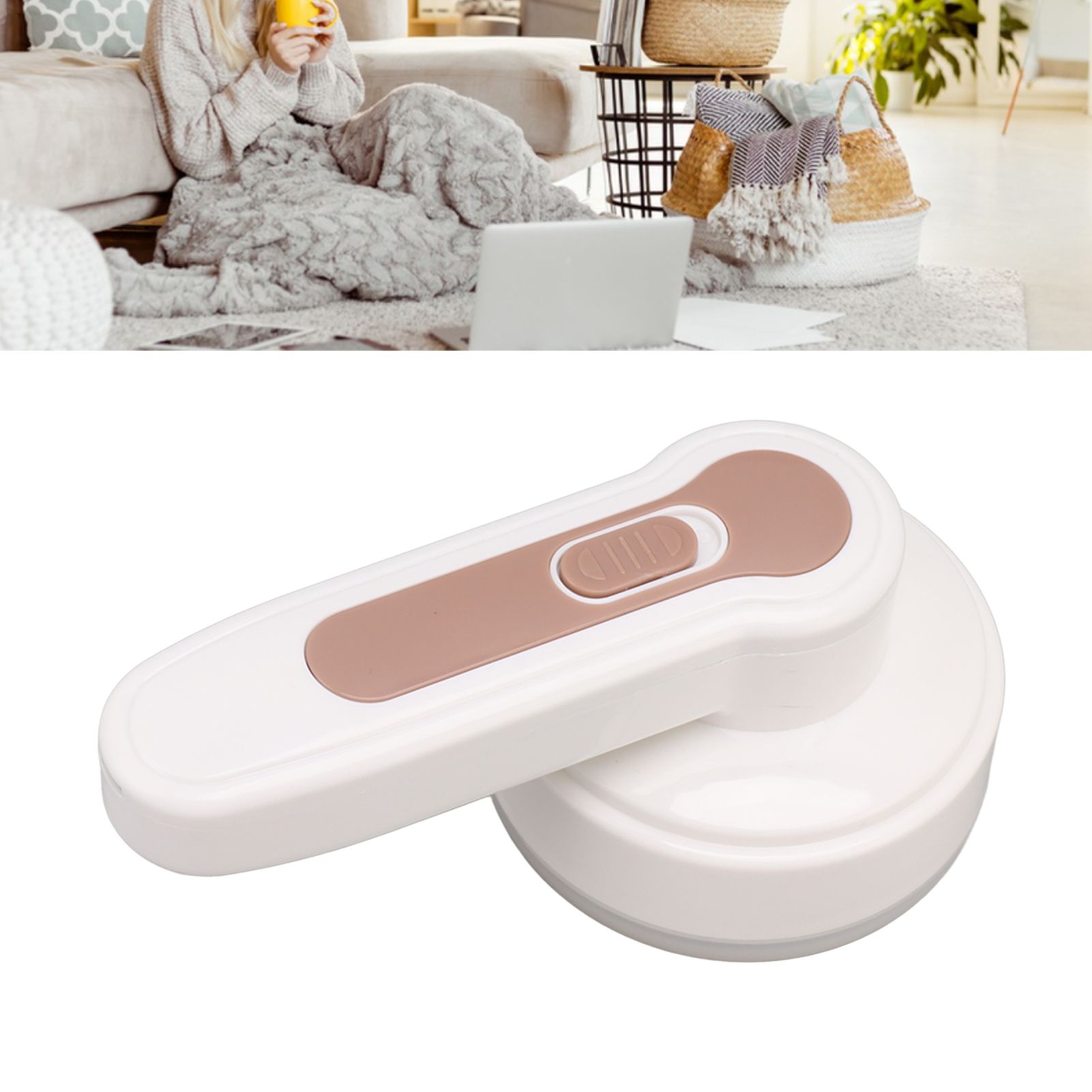 Electric Lint Remover Rechargeable Stainless Steel 3 Blades Fabric Defuzzer view 12