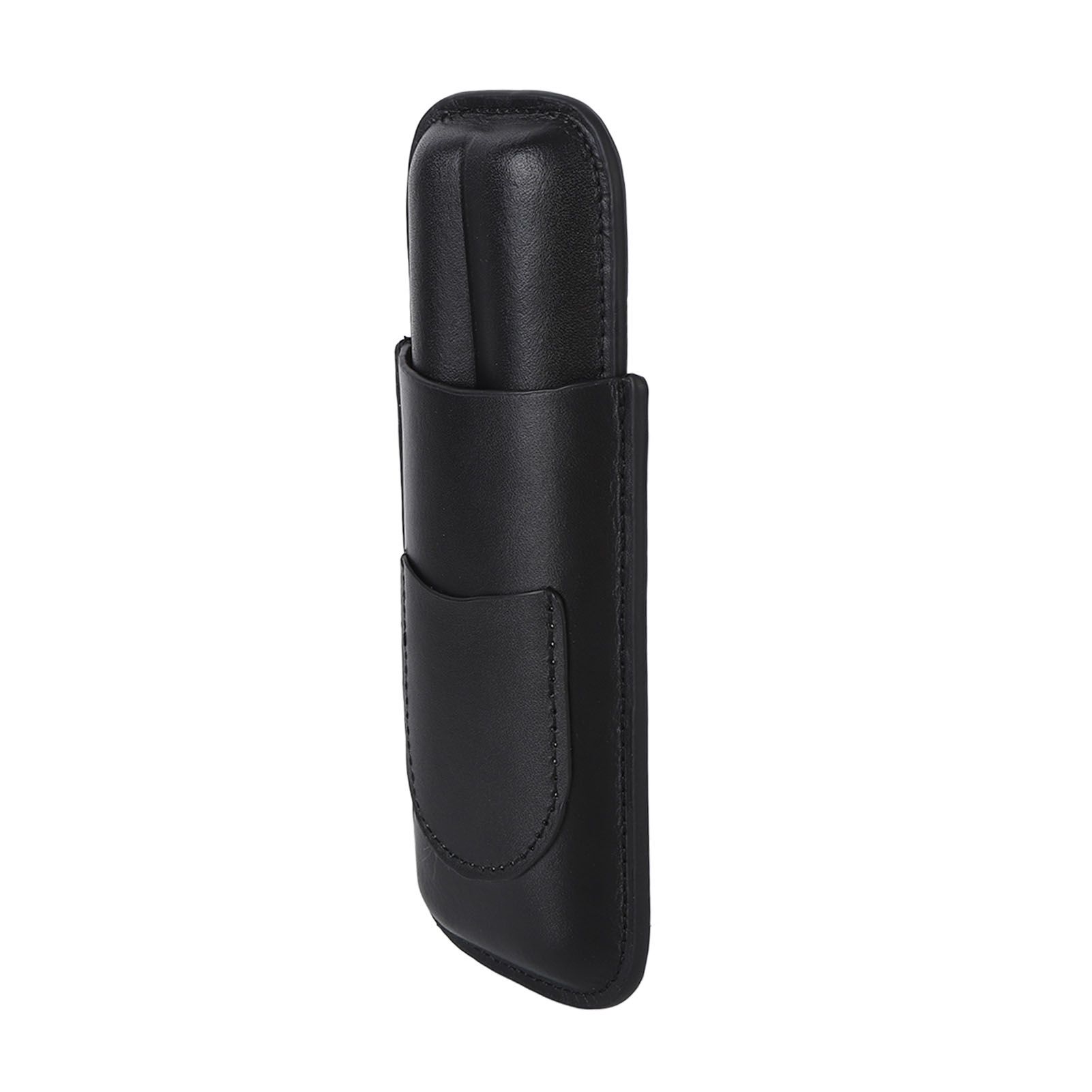 Portable Cigar Bag 2 Holder Leather Humidor Box Cigar Protection Moisturizing view 8