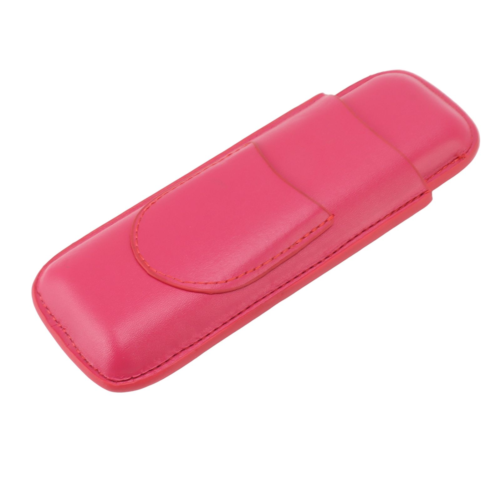 Cigar Case Elegant Vintage Hand Crafted Slim Portable 2 Fingers Cigar Holder view 3