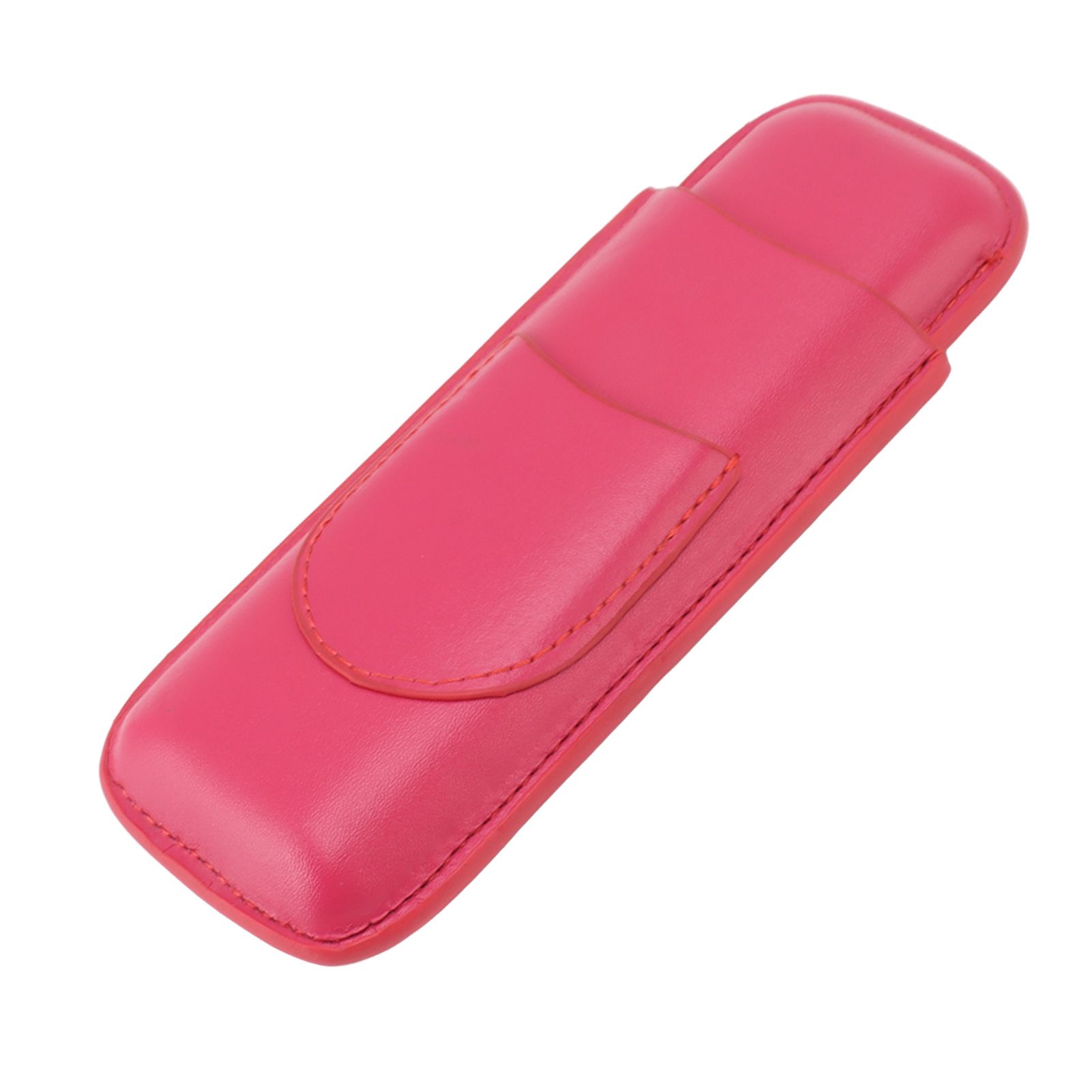 Cigar Case Elegant Vintage Hand Crafted Slim Portable 2 Fingers Cigar Holder view 5