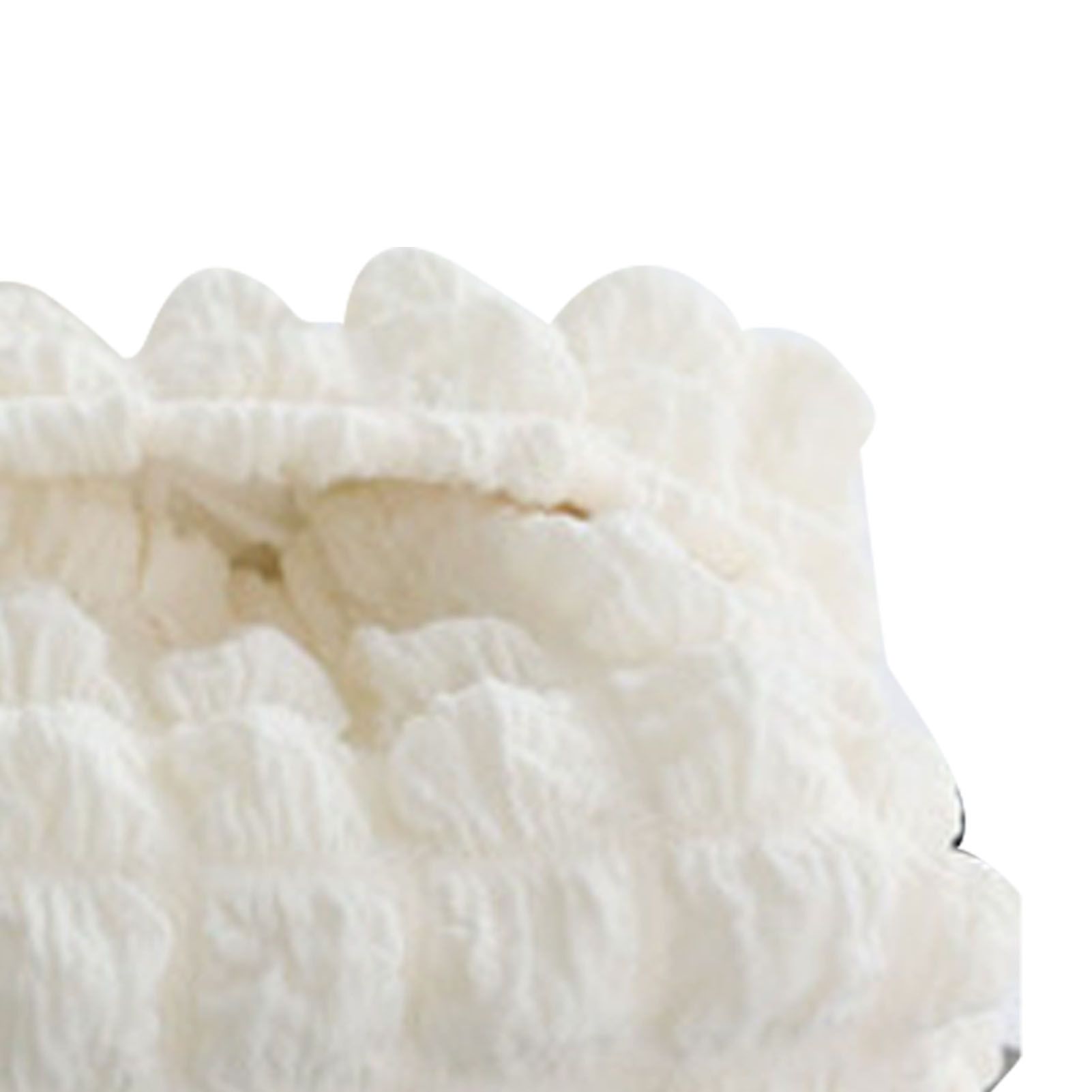 Tissue Box Cover Bag Polyester Cotton Bubble Yarn Decorative Tissue Bag view 7