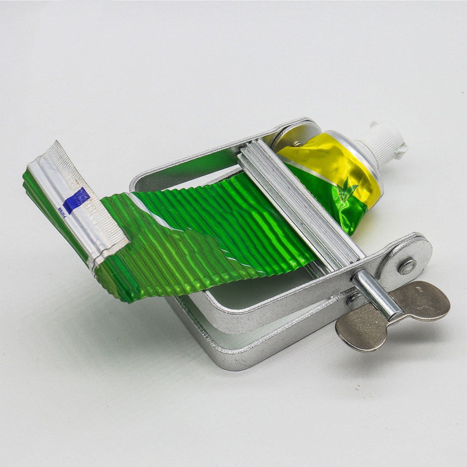 Metal Toothpaste Tube Squeezer Toothpaste Dispenser Paint Tube Wringer for view 6