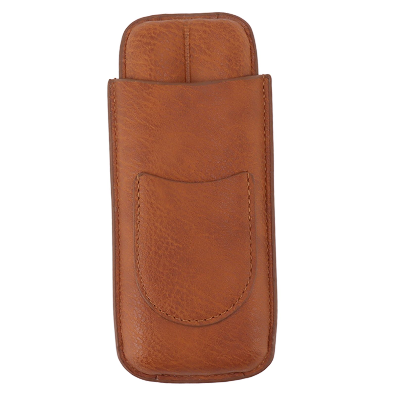 Cigar Carrying Case Portable Leather Small Cigar Humidor Case Holder for view 7