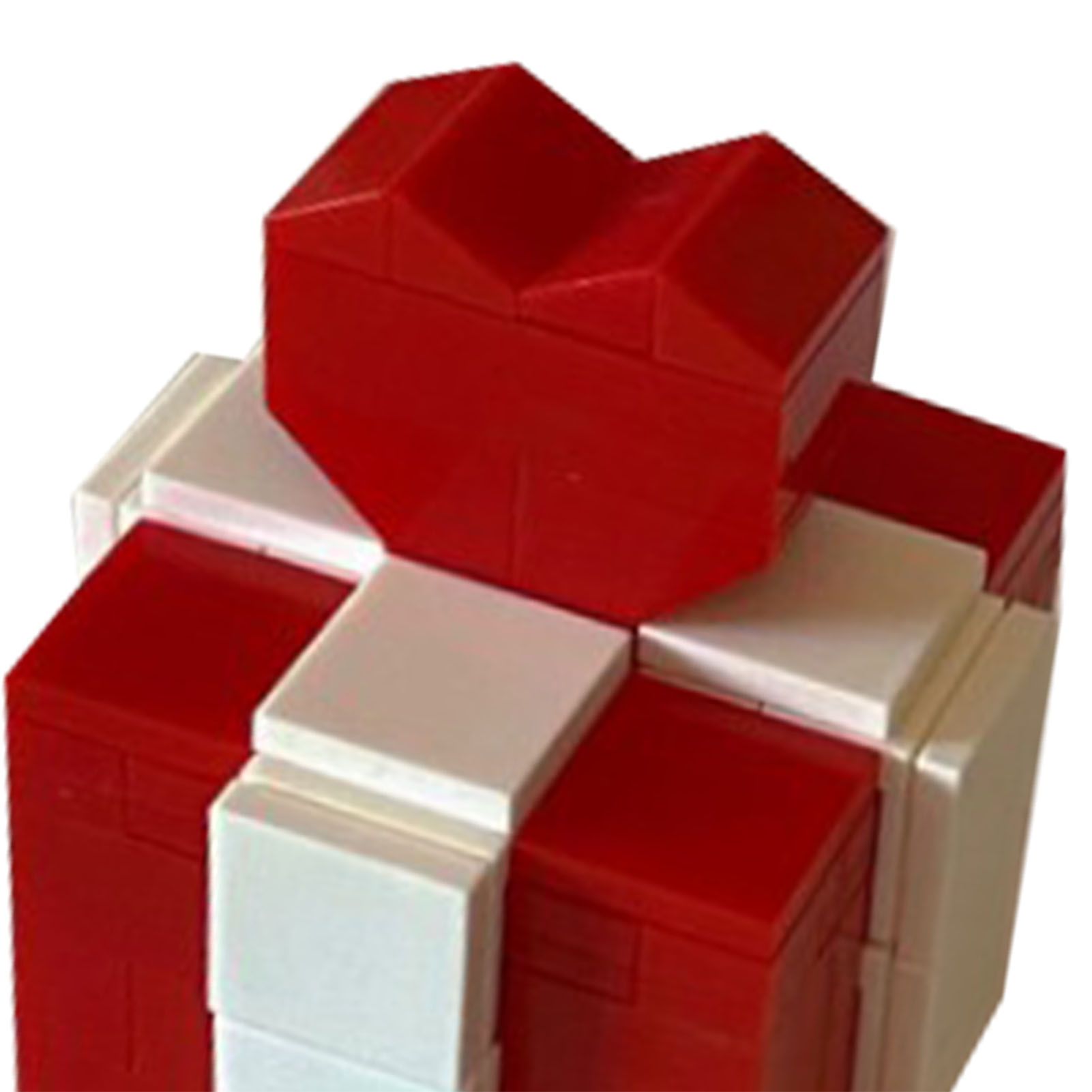 Ring Box Heart Shape Assembling Blocks Ring Gift Box for Engagement Birthday view 7