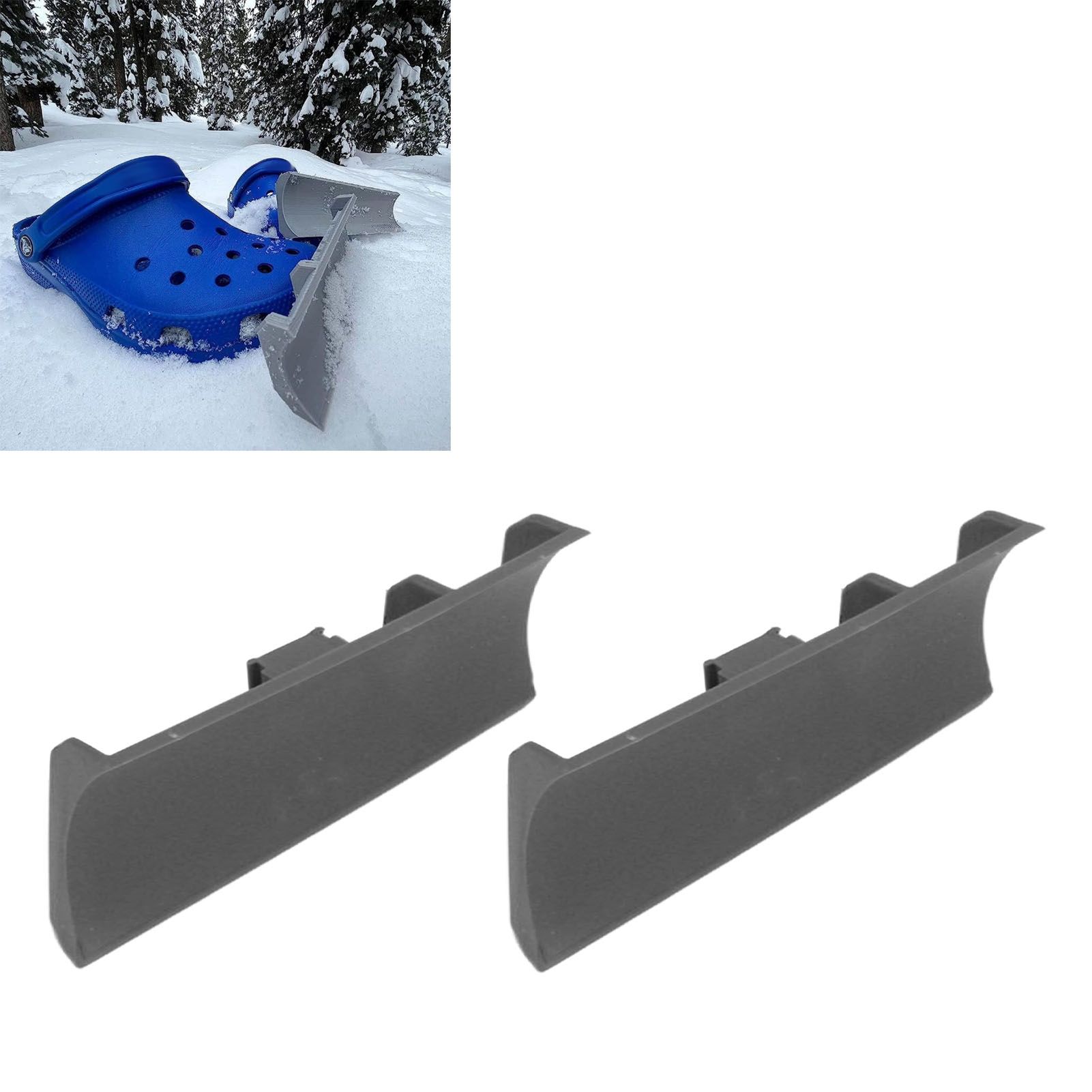 2pcs Snow Plow Shoe Accessories Shoe Ornaments Classic Shoe Ornaments view 12