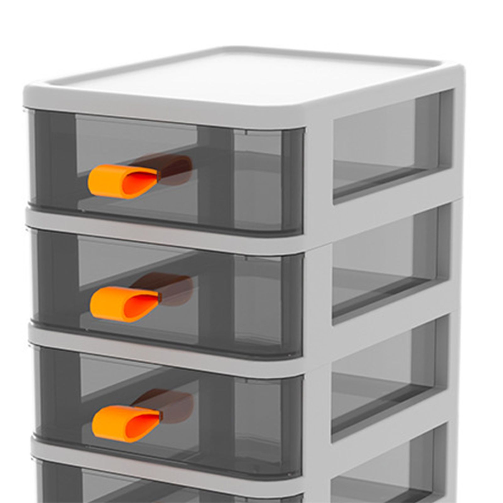 Drawer Type Desktop Storage Box Transparent Desktop Stationery Organizer with view 7