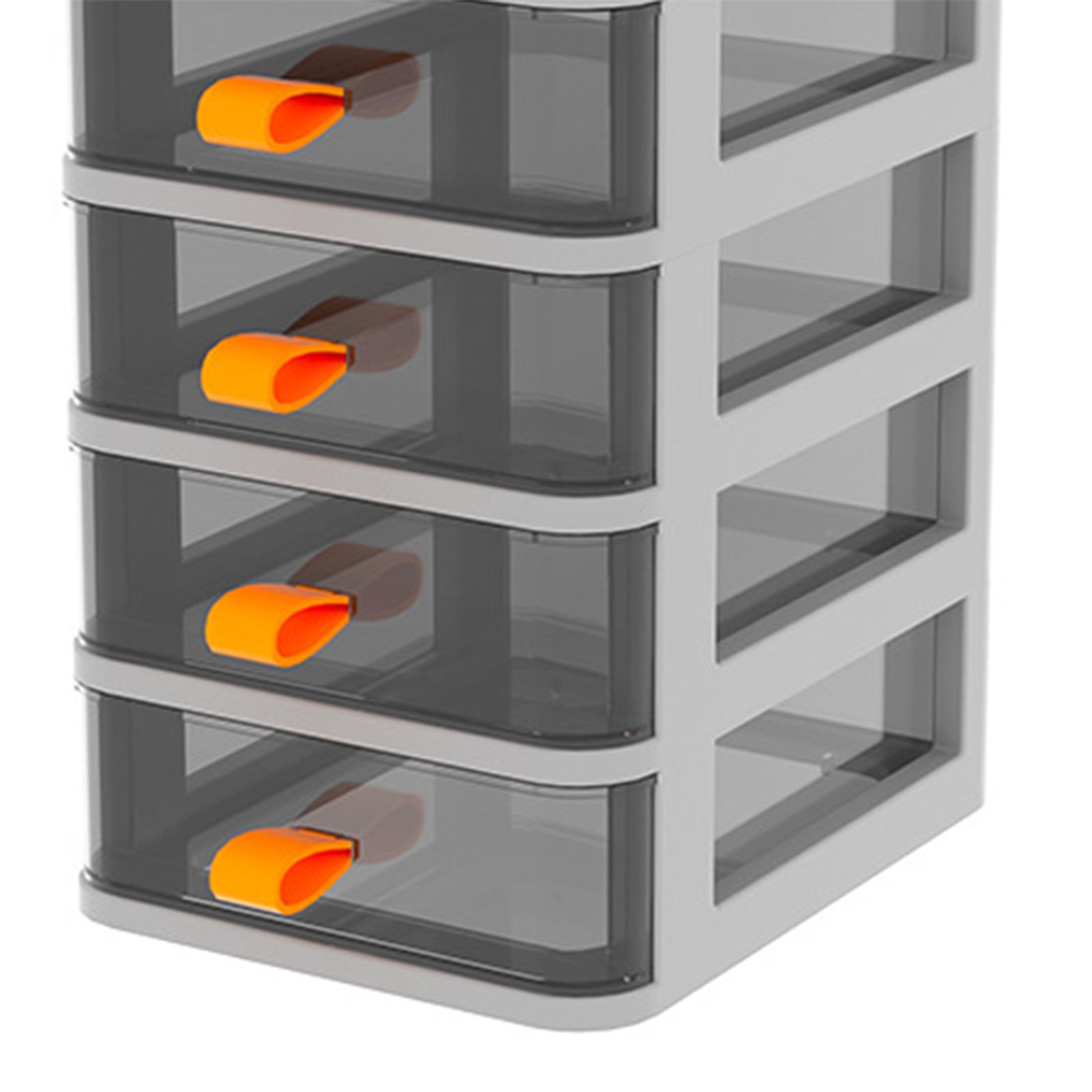 Drawer Type Desktop Storage Box Transparent Desktop Stationery Organizer with view 9