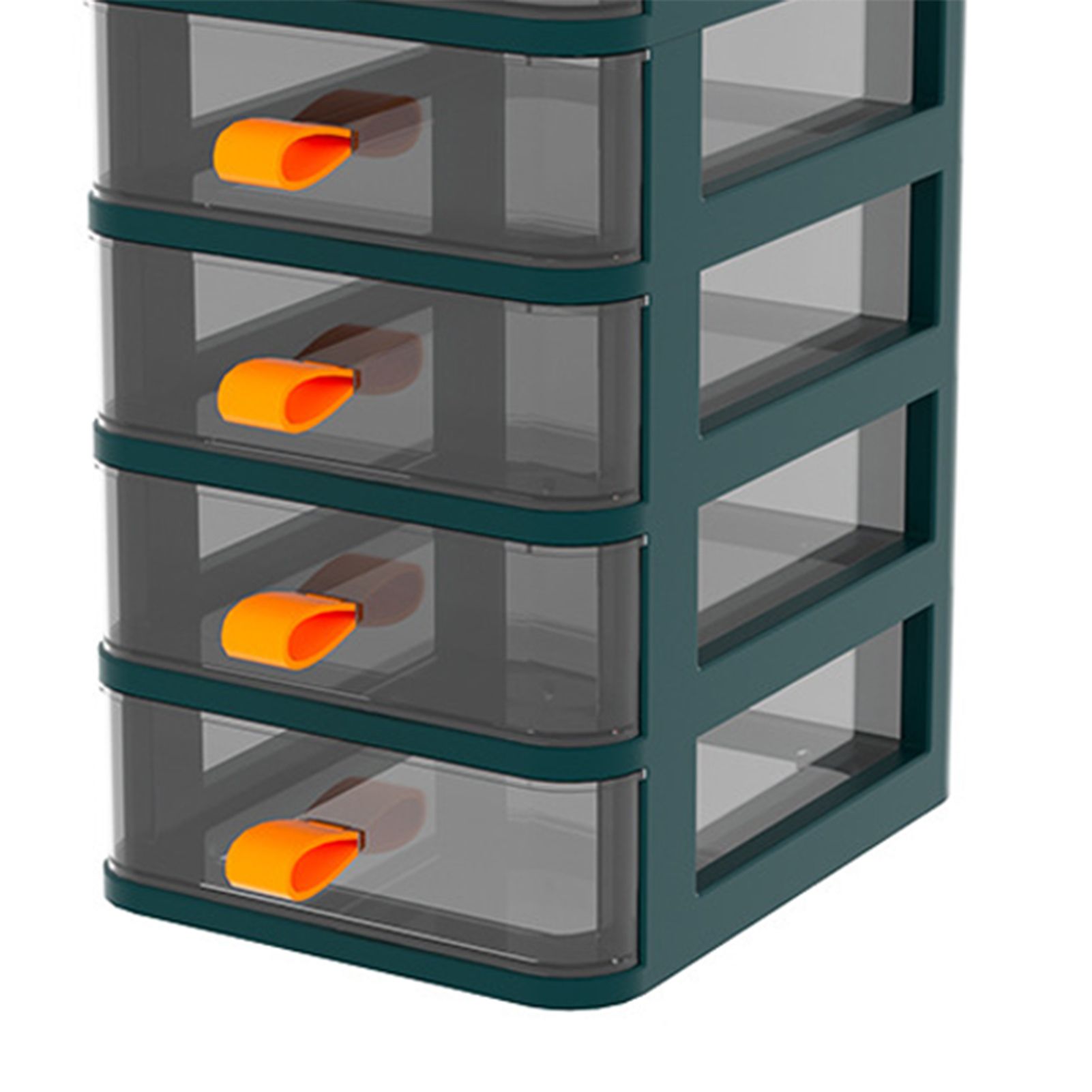Drawer Type Desktop Storage Box Transparent Desktop Stationery Organizer with view 9