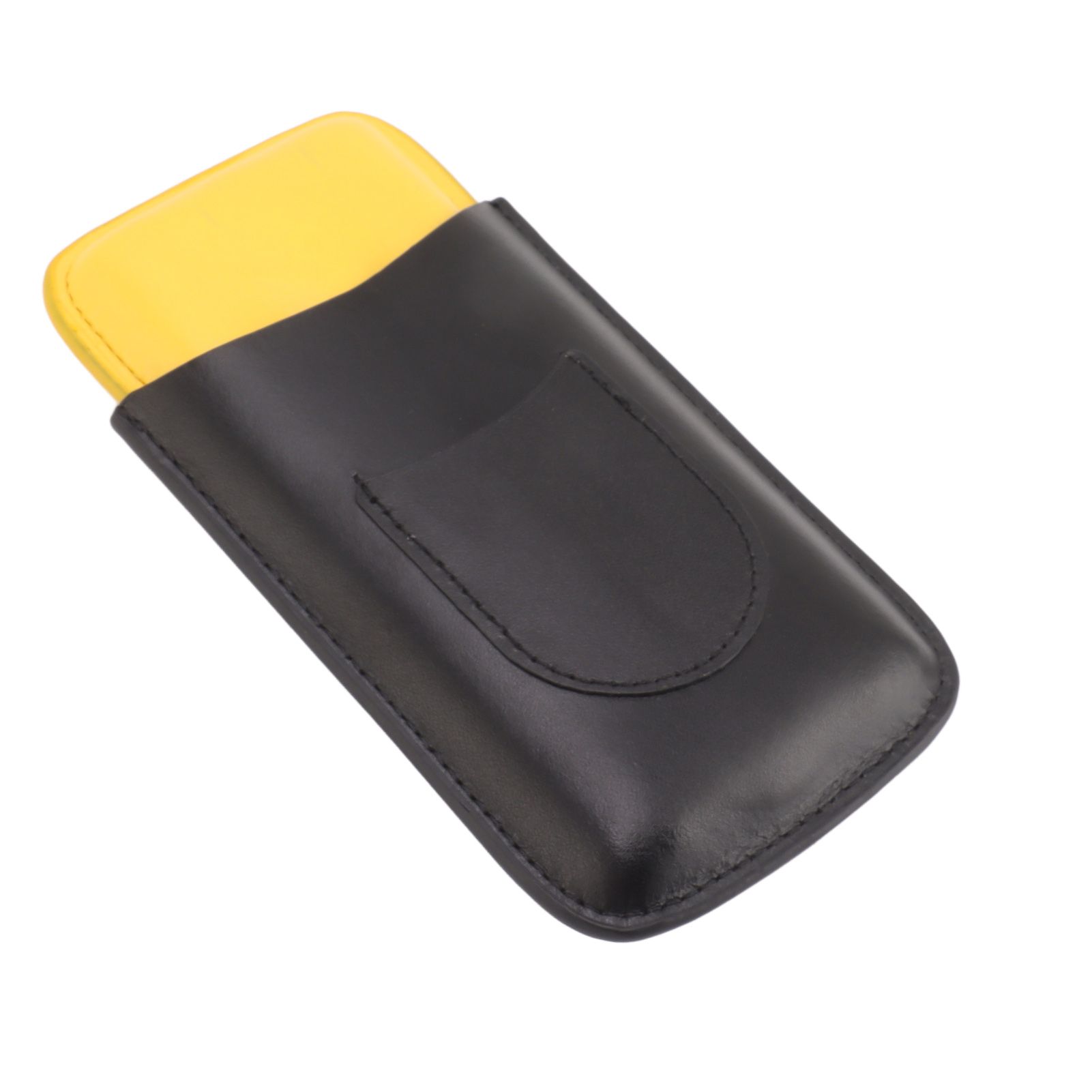 Cigars Leather Cigar Case Portable Cigar Holder Lightweight 3 Holder Cigar view 7