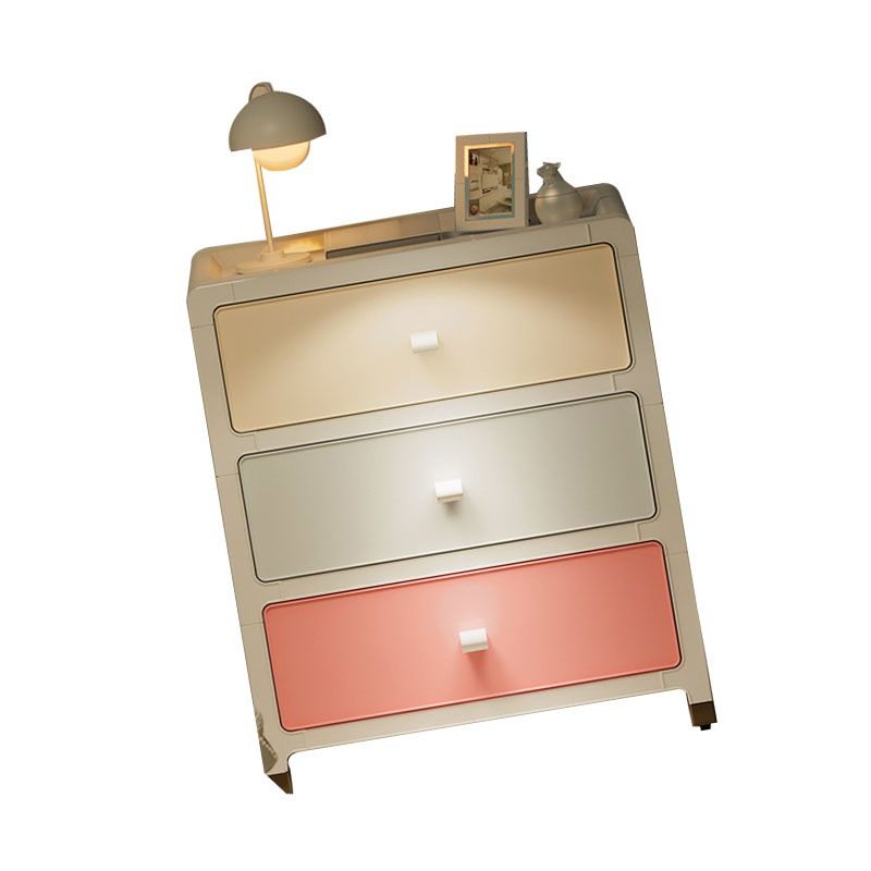 Home Storage Cabinet PP Macaron Color Large Capacity Multi Layer Drawer view 2
