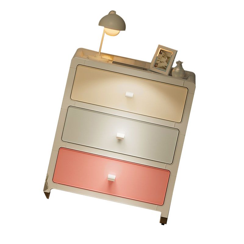 Home Storage Cabinet PP Macaron Color Large Capacity Multi Layer Drawer view 3