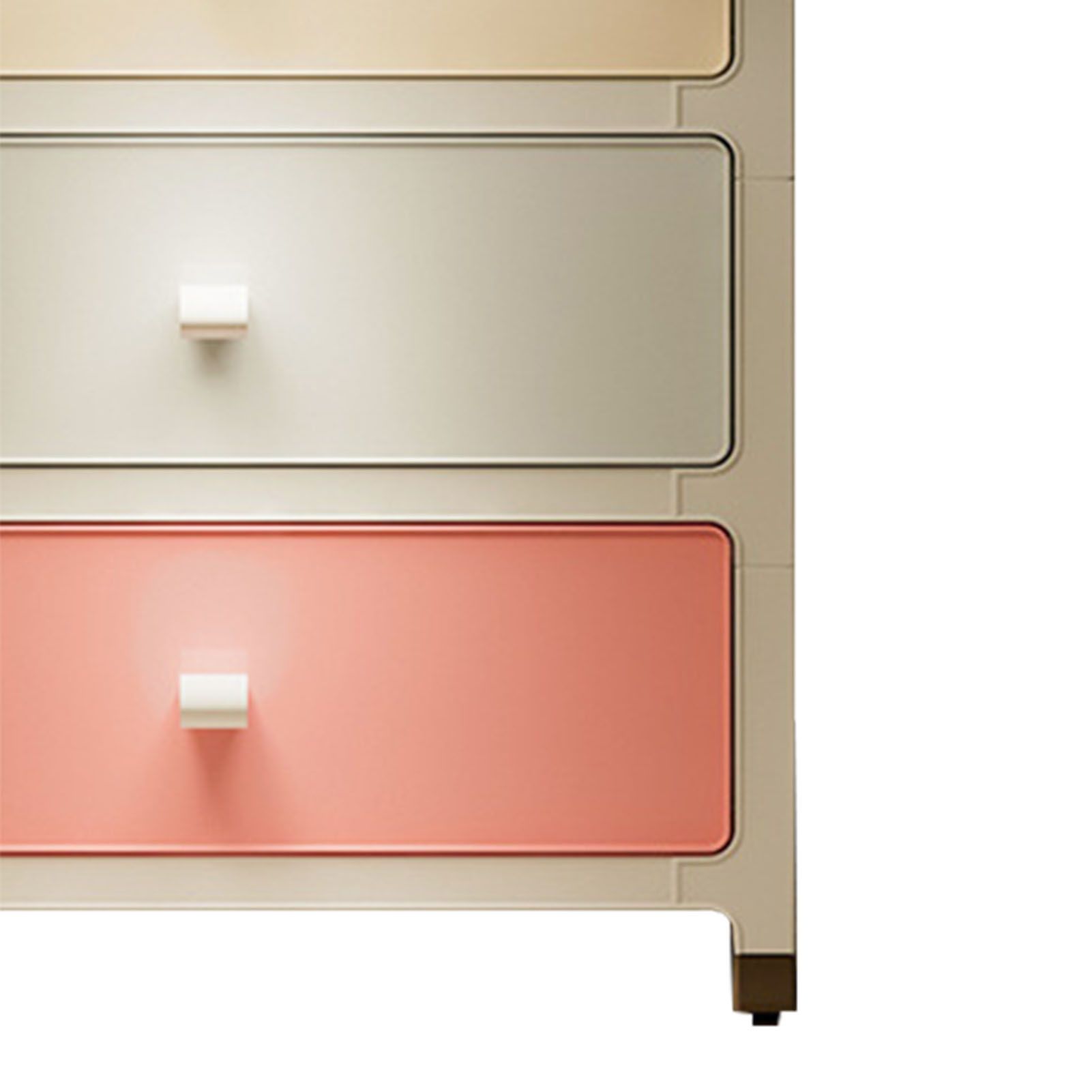 Home Storage Cabinet PP Macaron Color Large Capacity Multi Layer Drawer view 7
