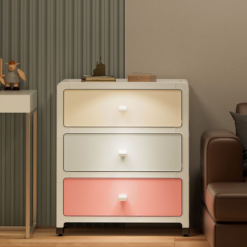 Home Storage Cabinet PP Macaron Color Large Capacity Multi Layer Drawer view 11