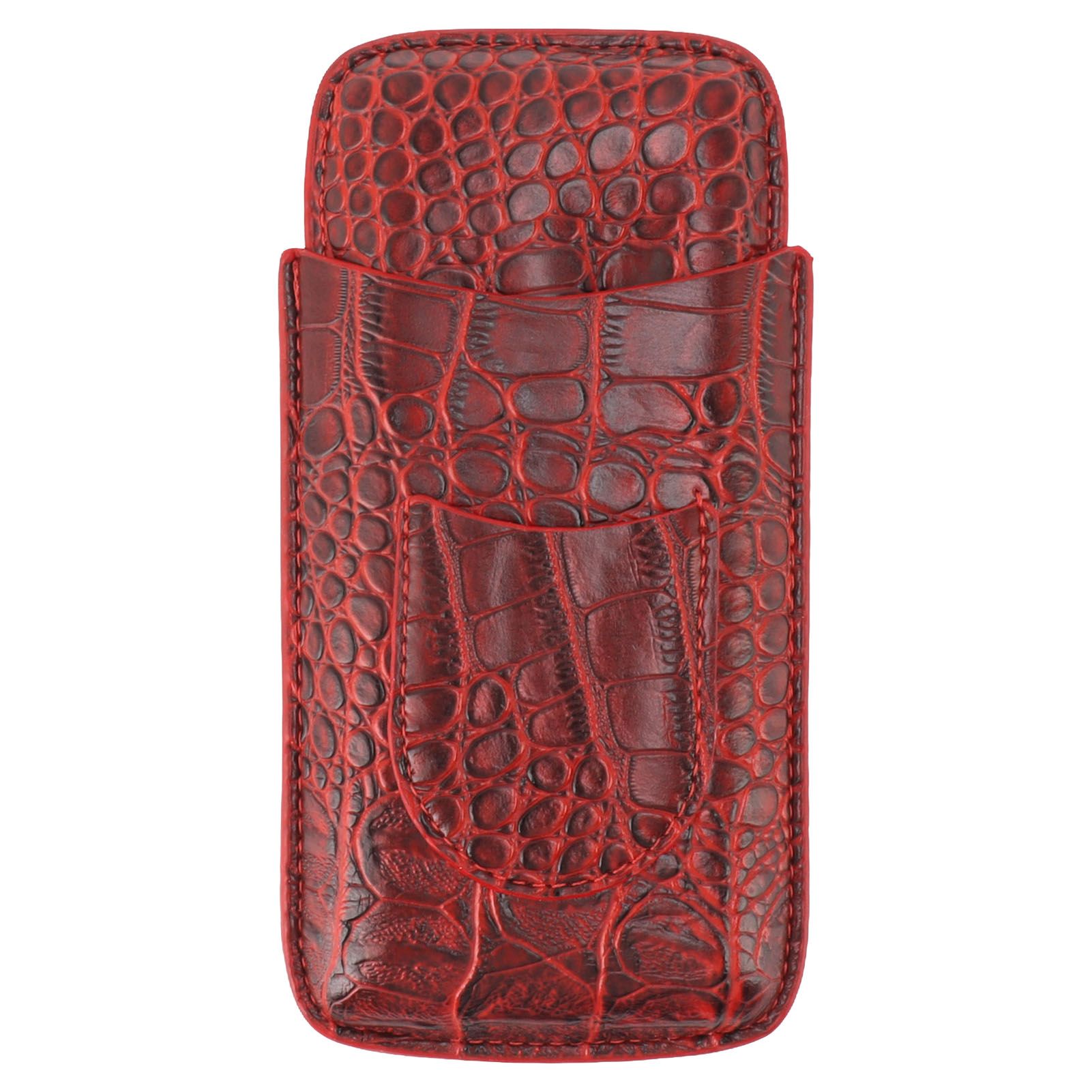 Travel Cigar Case Leather Soft Touch Fashion Appearance Portable Cigar Pouch