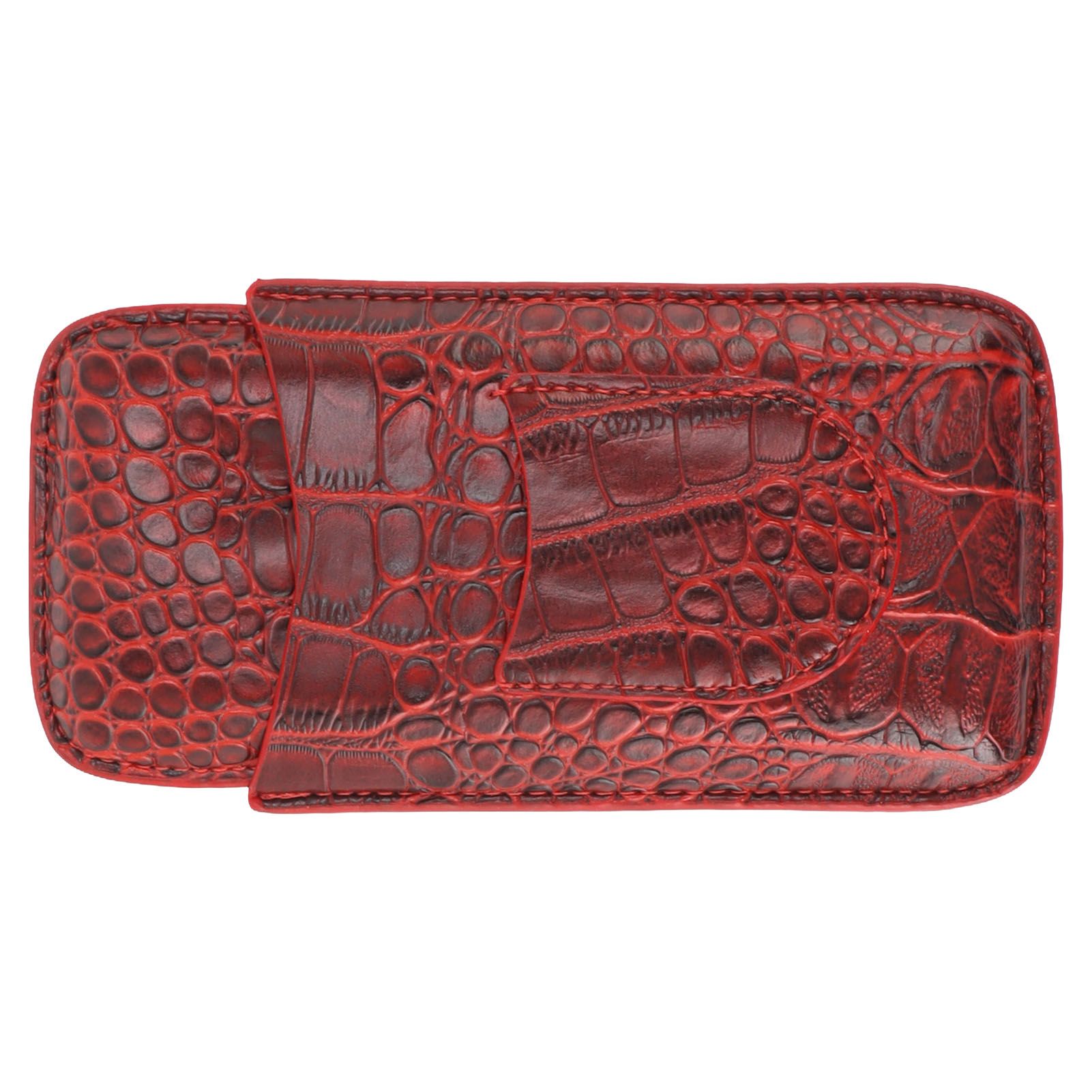 Travel Cigar Case Leather Soft Touch Fashion Appearance Portable Cigar Pouch view 8