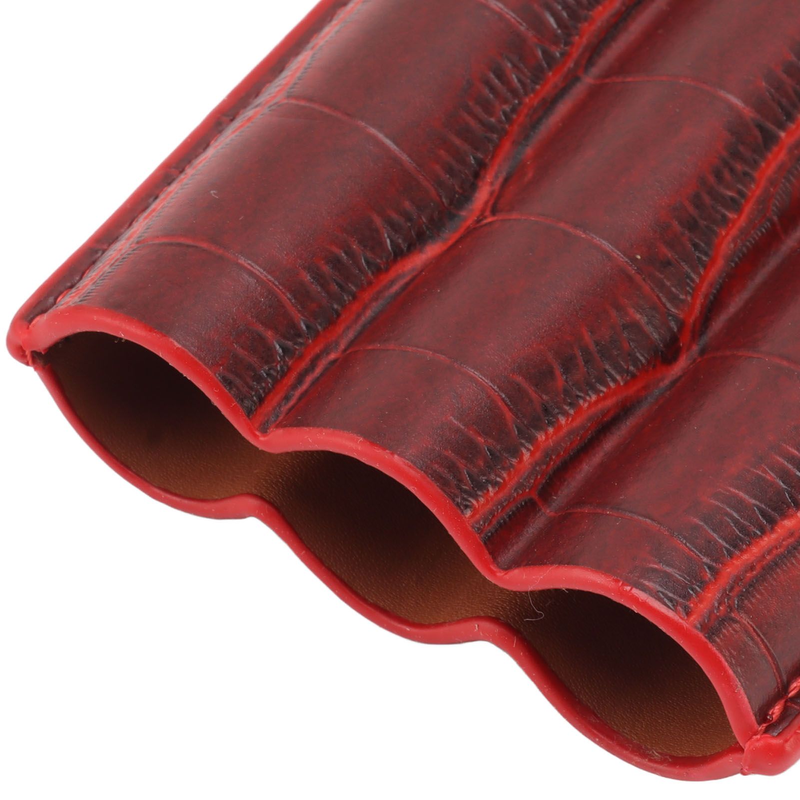 Travel Cigar Case Leather Soft Touch Fashion Appearance Portable Cigar Pouch view 13