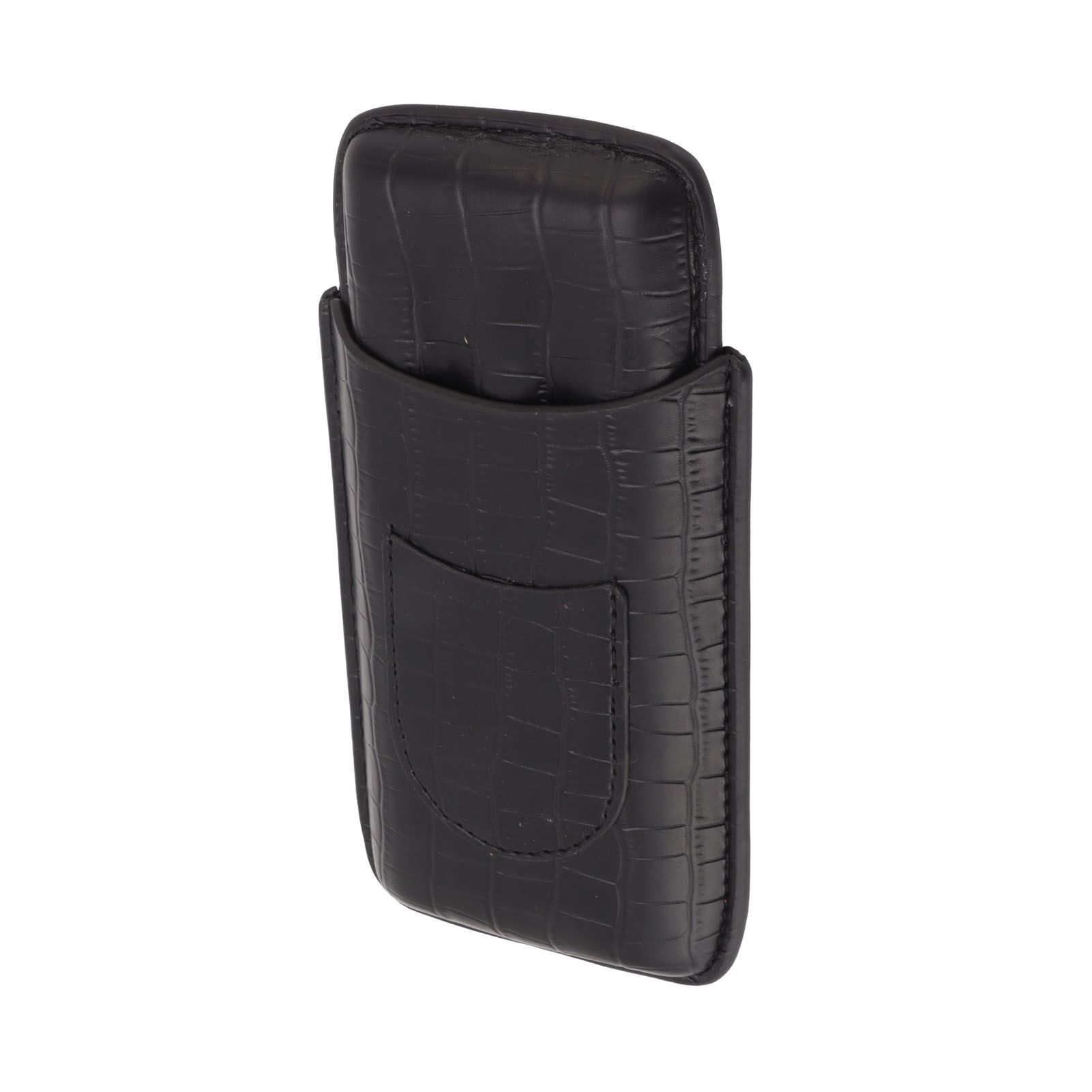 Cigar Holder Portable Tight Stitching Colorfast Lightweight 3 Finger Cigar view 5