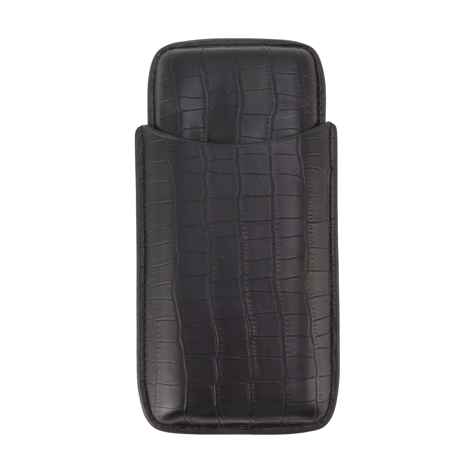 Cigar Holder Portable Tight Stitching Colorfast Lightweight 3 Finger Cigar view 9