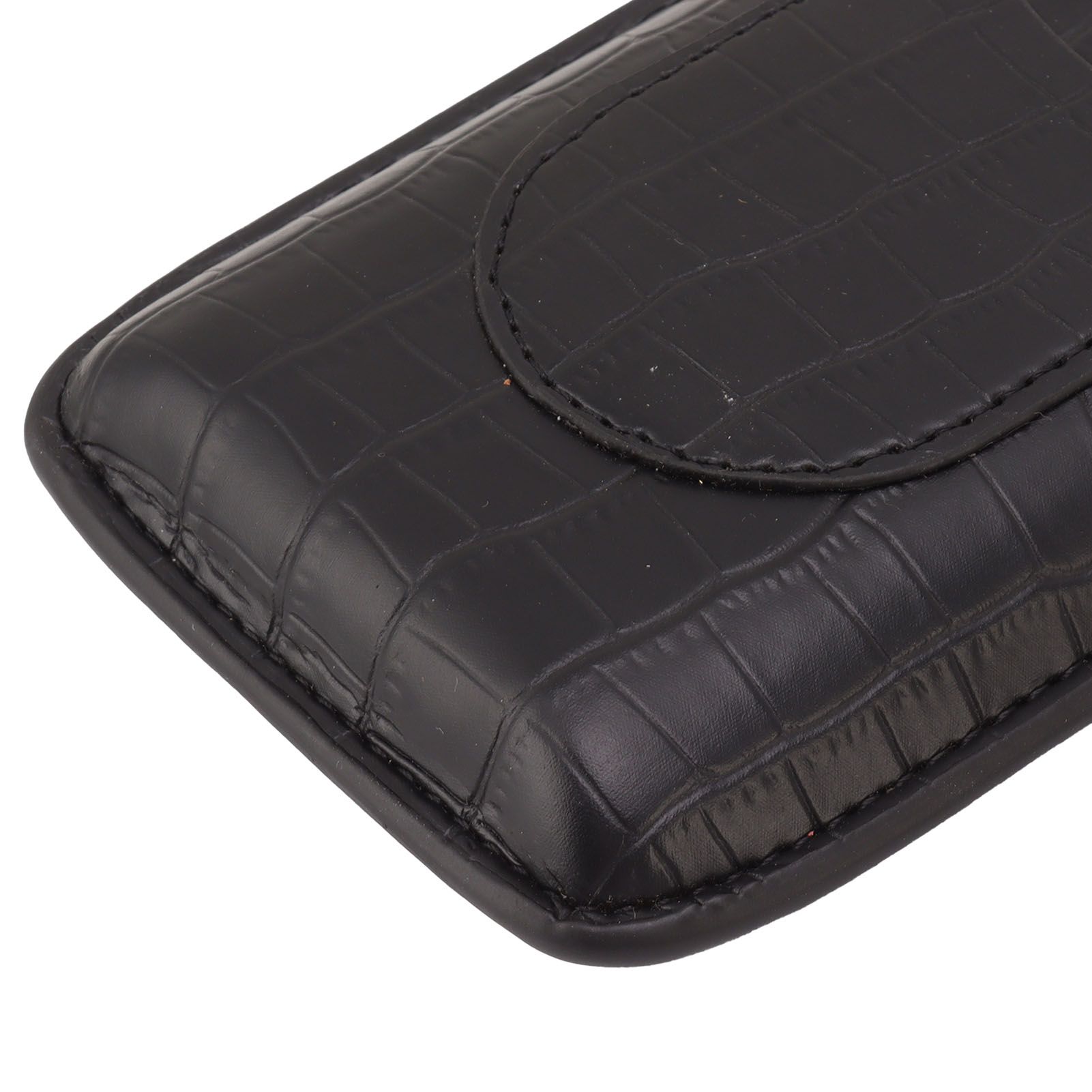 Cigar Holder Portable Tight Stitching Colorfast Lightweight 3 Finger Cigar view 13
