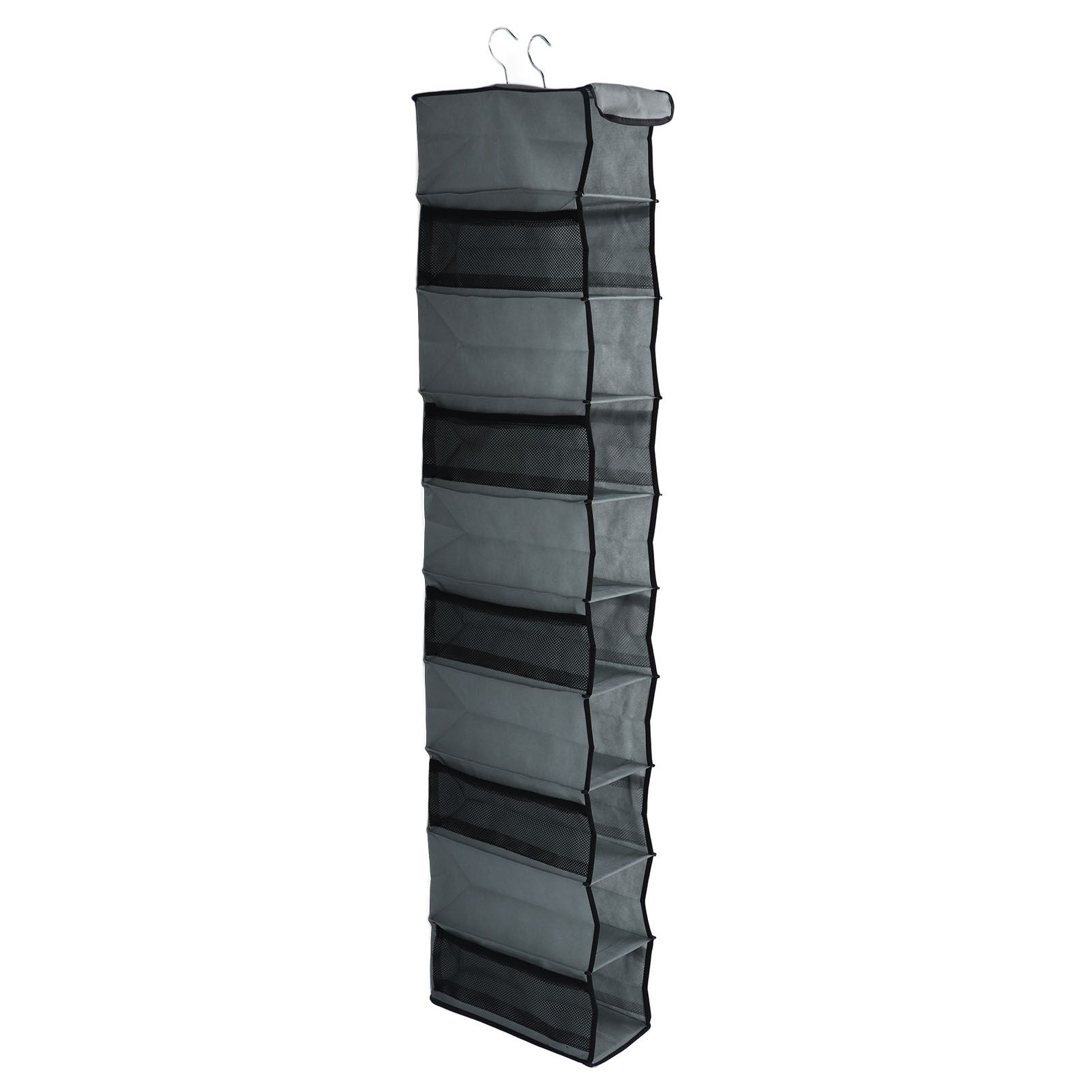 10 Layers Wardrobe Hanging Storage Bag Strong Load Bearing Multilayer Hanging