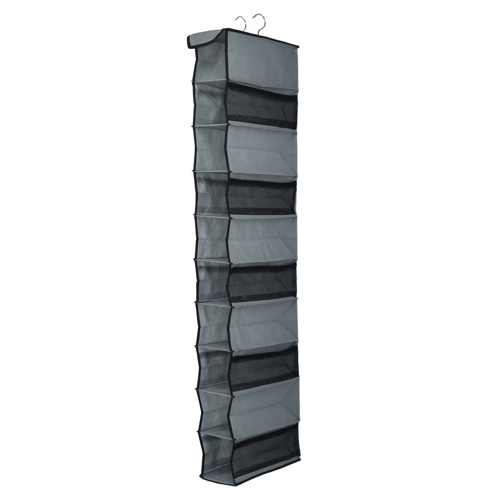 10 Layers Wardrobe Hanging Storage Bag Strong Load Bearing Multilayer Hanging view 10