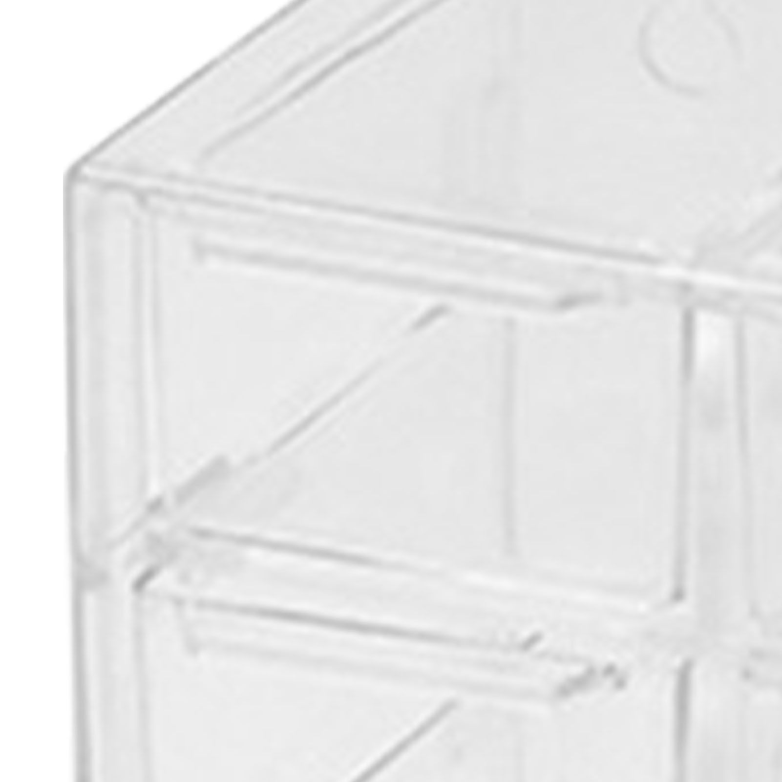 Grid Storage Box Dustproof Transparent Plastic Container Organizer for Jewelry view 7